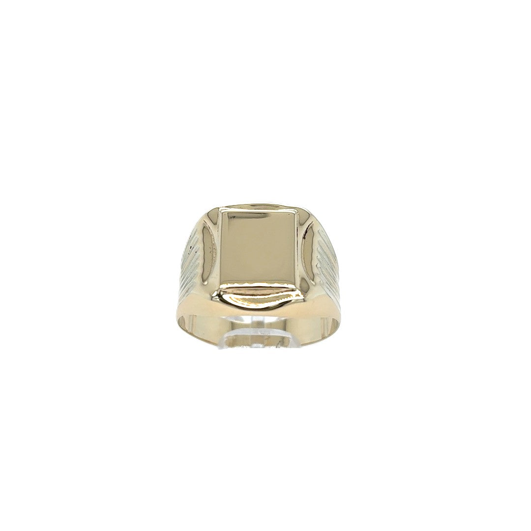 Herren Ring Gelbgold 585/14kt Gr.66