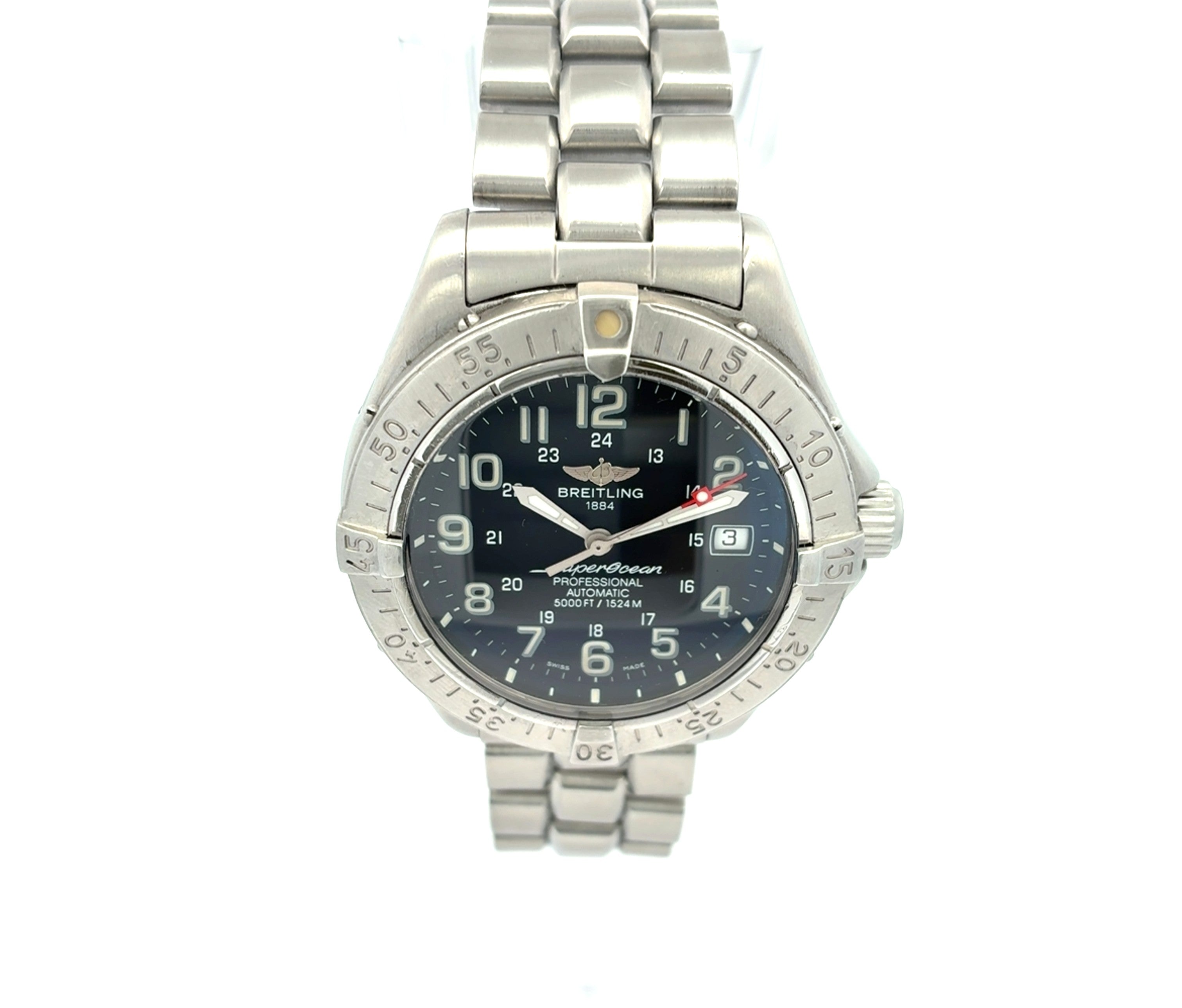 Breitling Super Ocean Edelstahl Ref.: A17045 Full-Set BJ.´99 41mm
