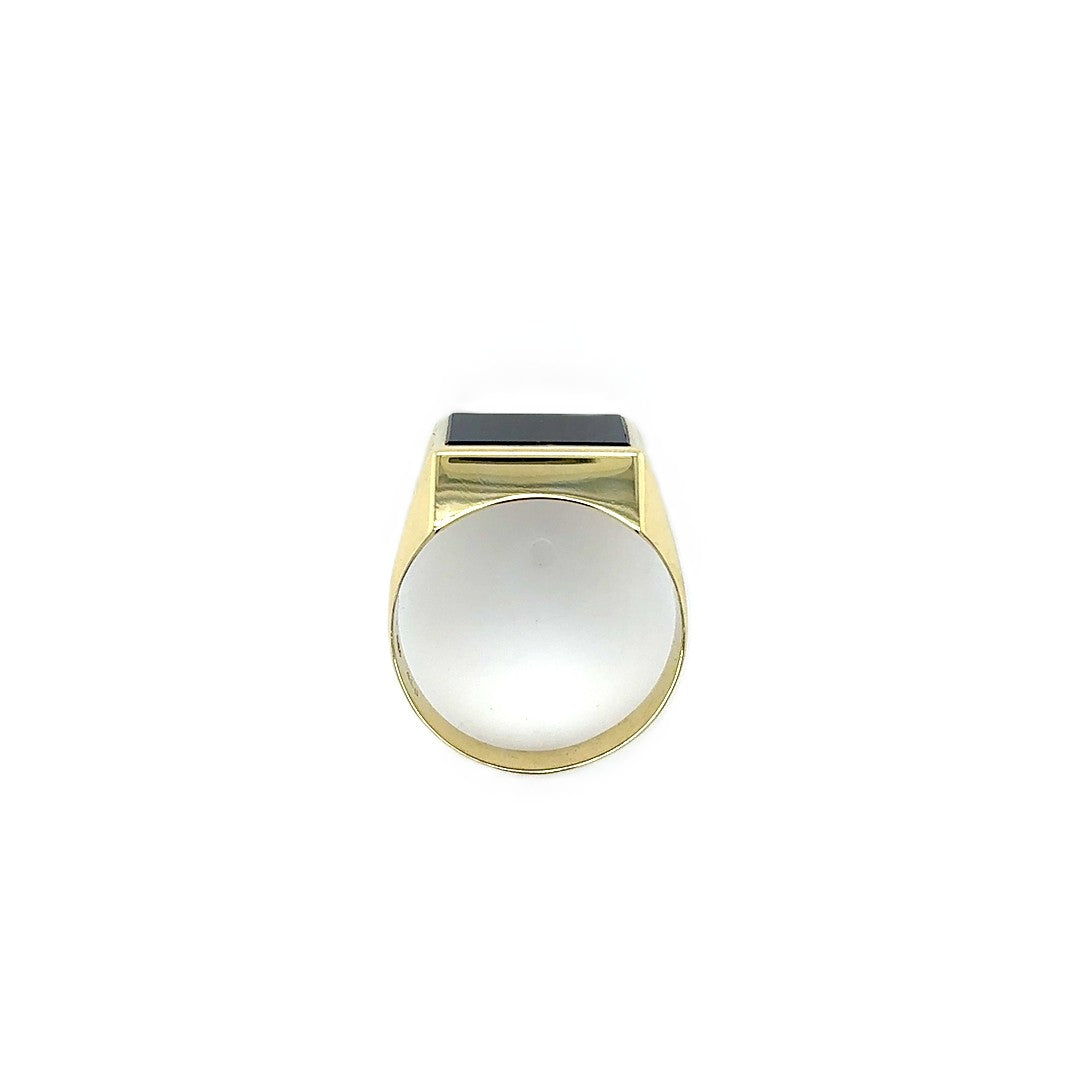 Herren Ring Gelbgold 585/14kt Gr.68