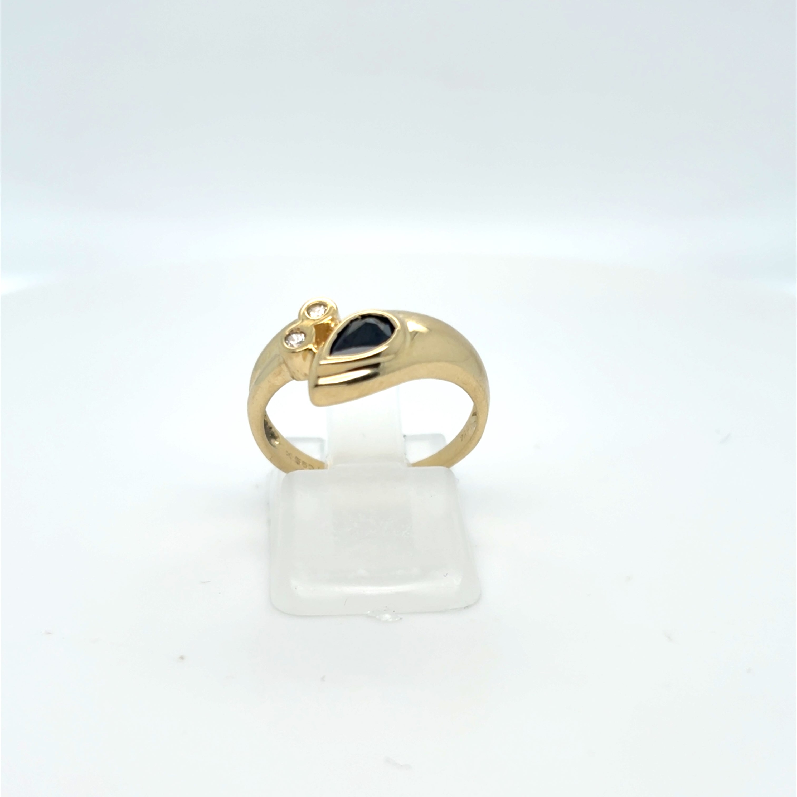 Ring Gold 585 14kt *53* Brillant  Damen Schmuck Geschenk 174727