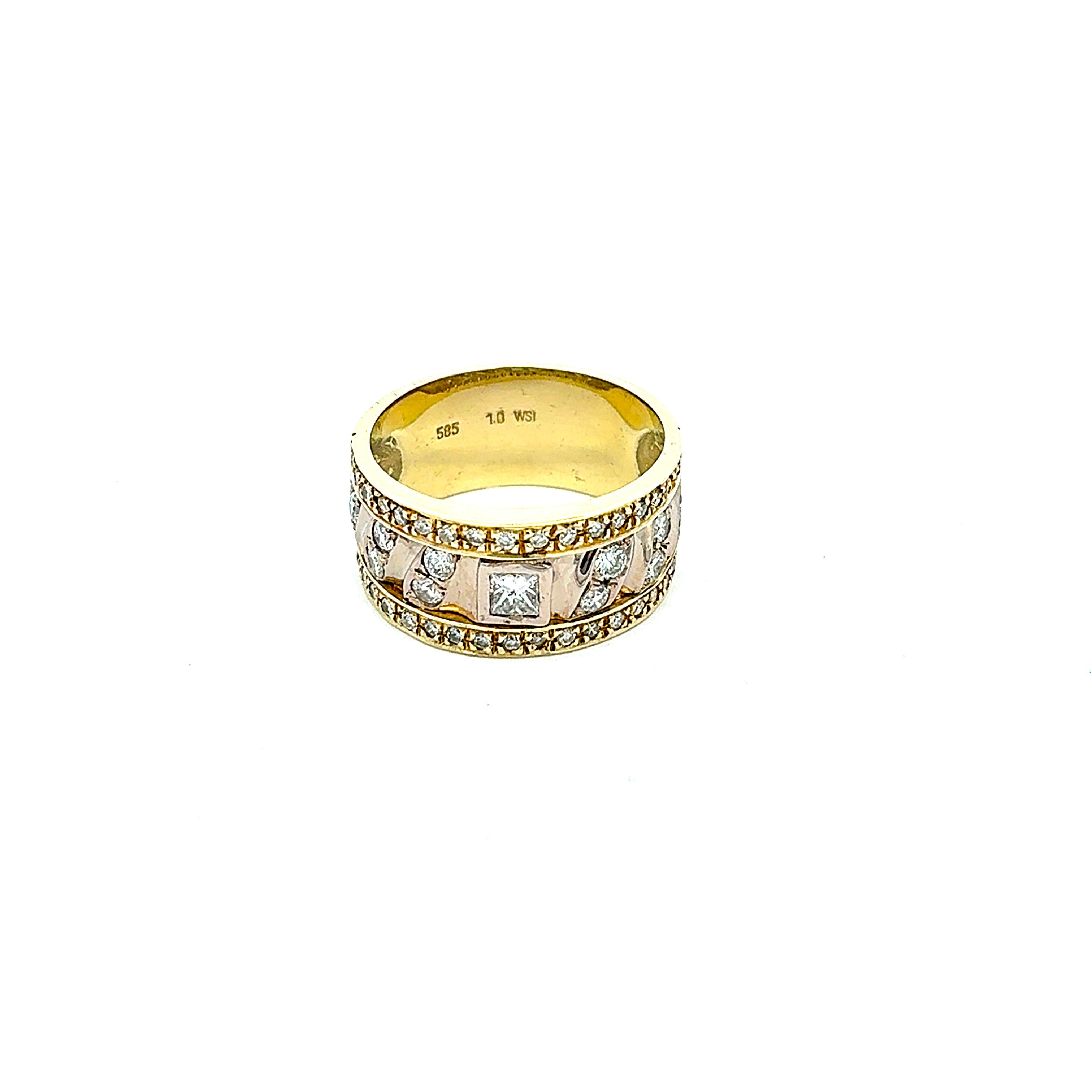 Ring Gold 585 14 kt Brillanten Damen