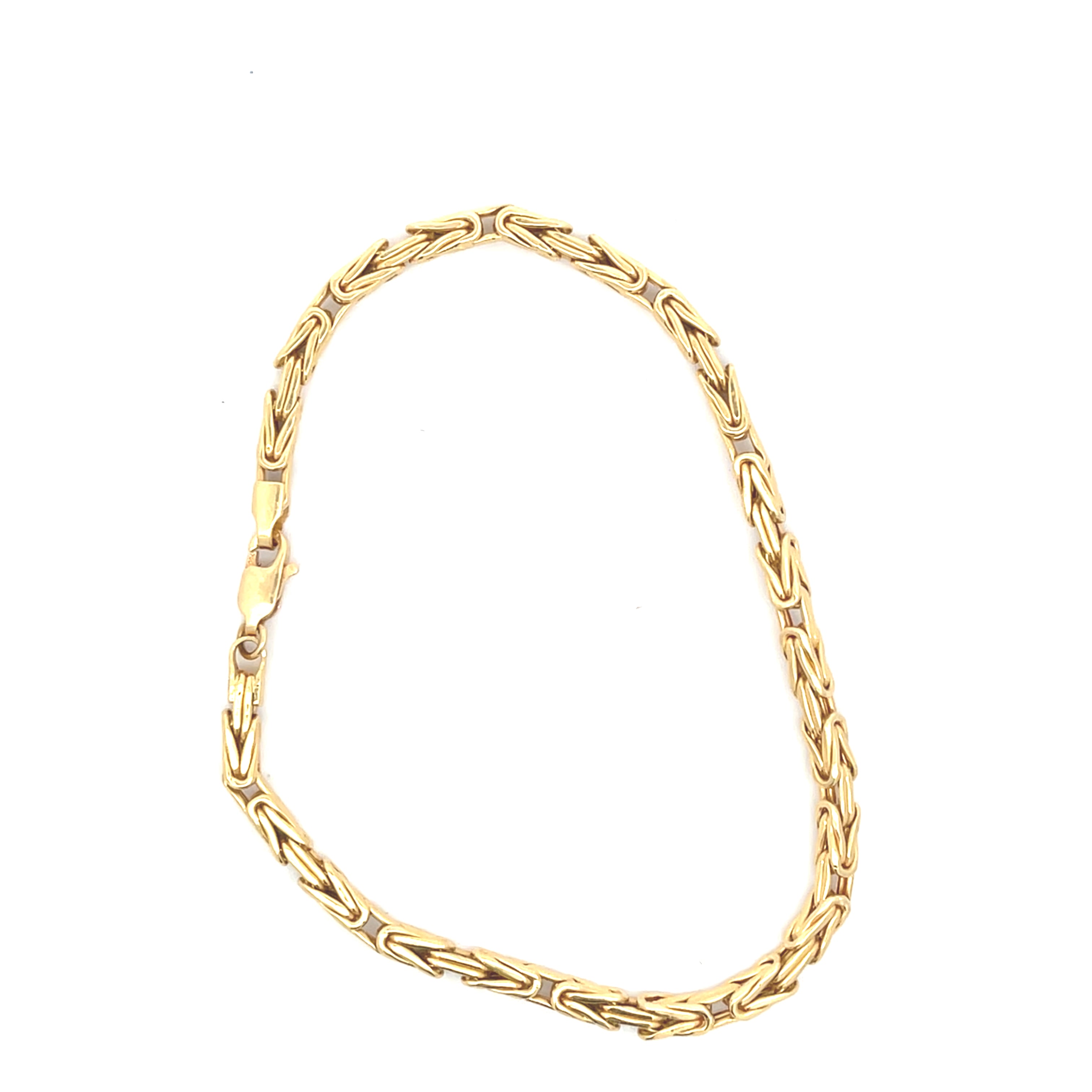 Königskettenarmband Gelb Gold 750 18kt  22,2cm