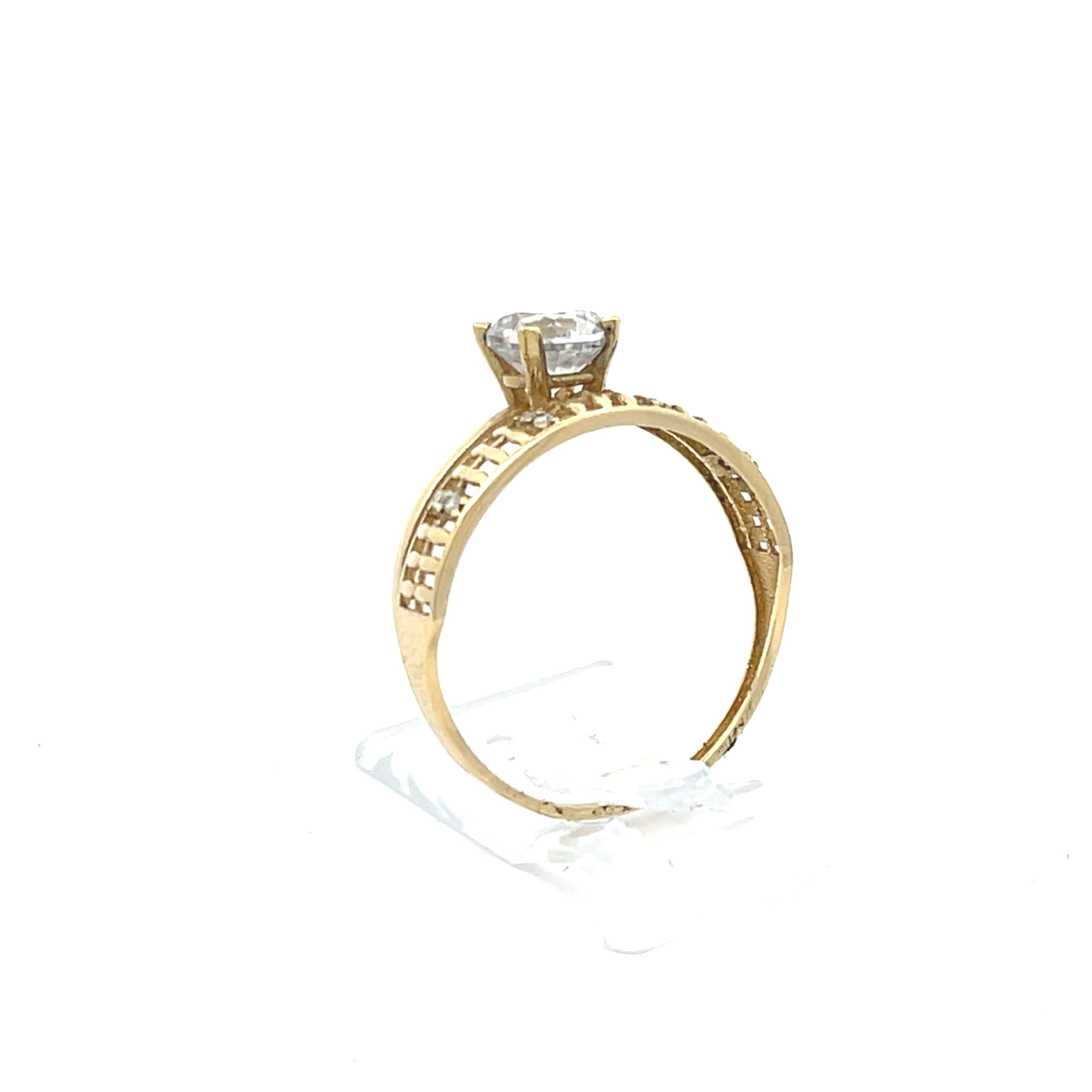 Ring Gelb Gold 585/14kt Gr.61