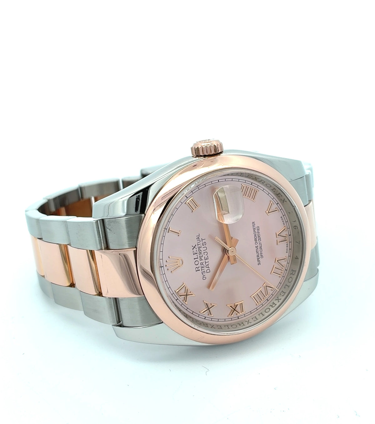 Rolex Datejust Edelstahl/ Rosegold Ref.: 116201 36mm Damen