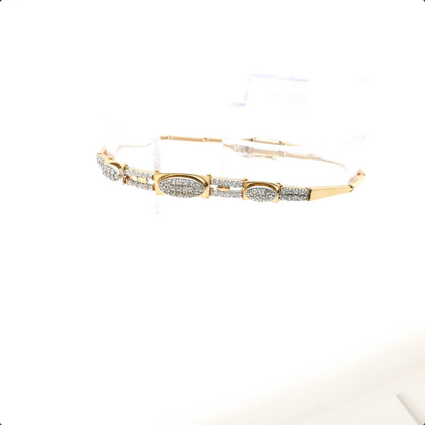 Armband Gelbgold 585 14 Karat L: 20 cm