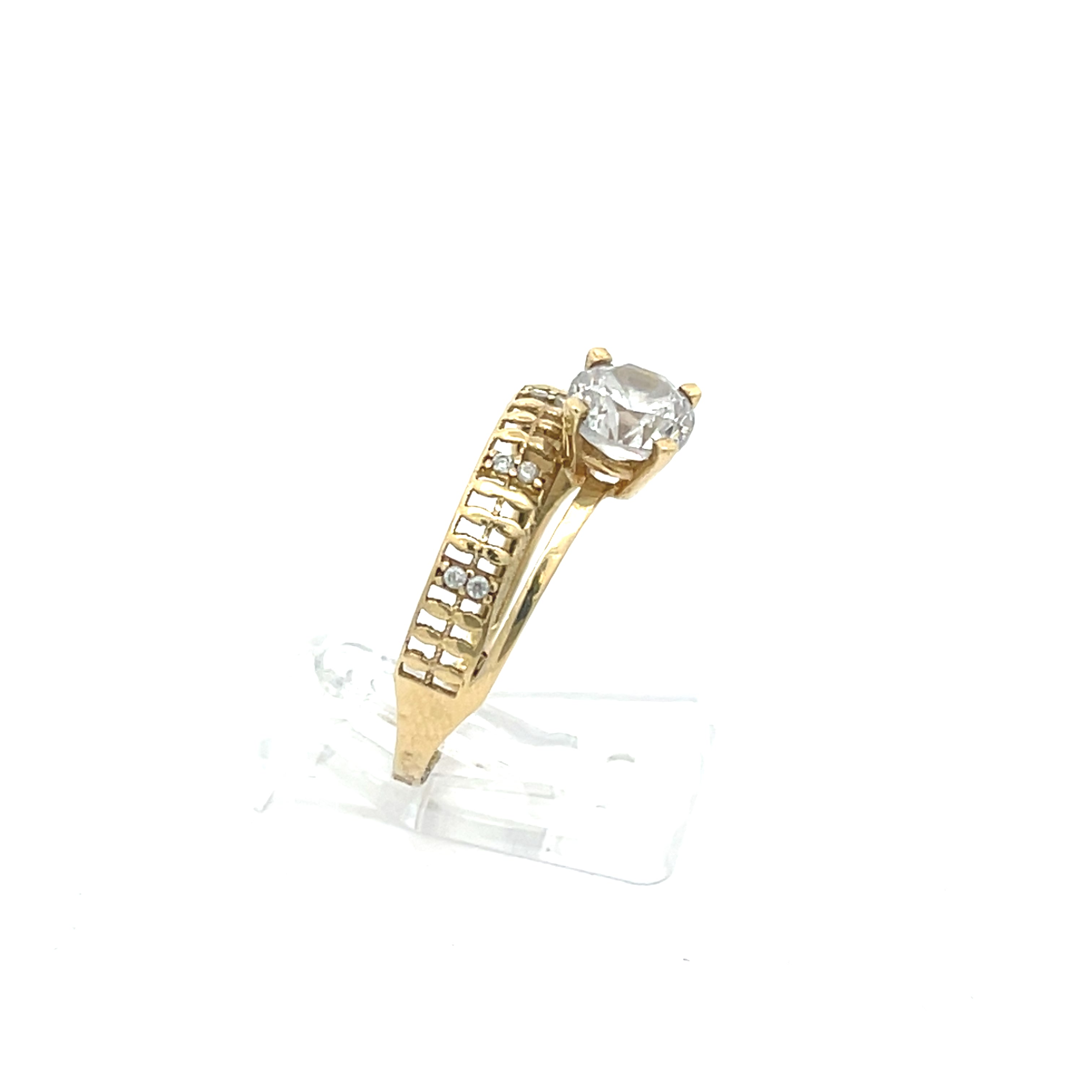 Ring Gelb Gold 585/14kt Gr.61