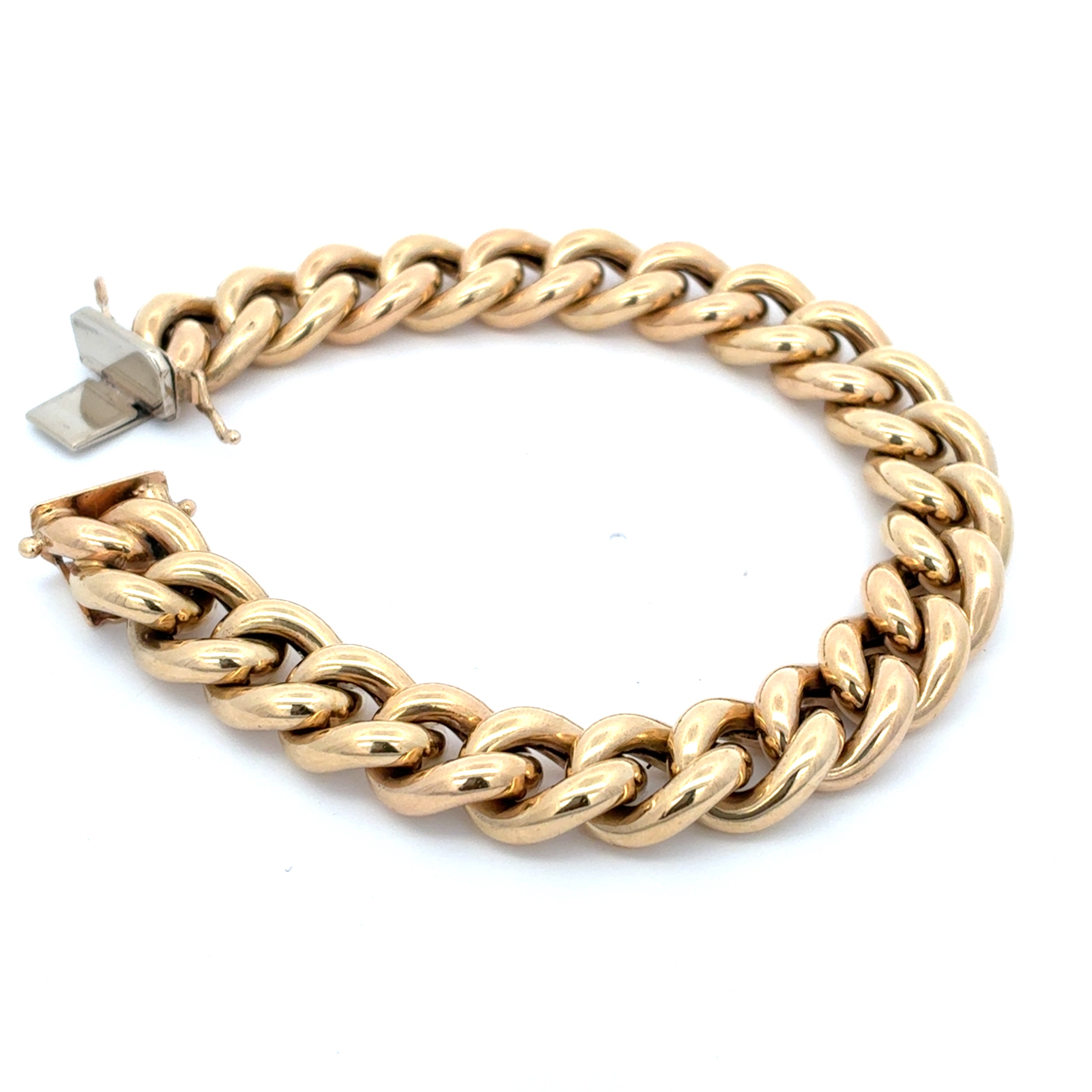 Armband Gelb Gold 585 14 Kt L: 20 cm Damen Schmuck 228926