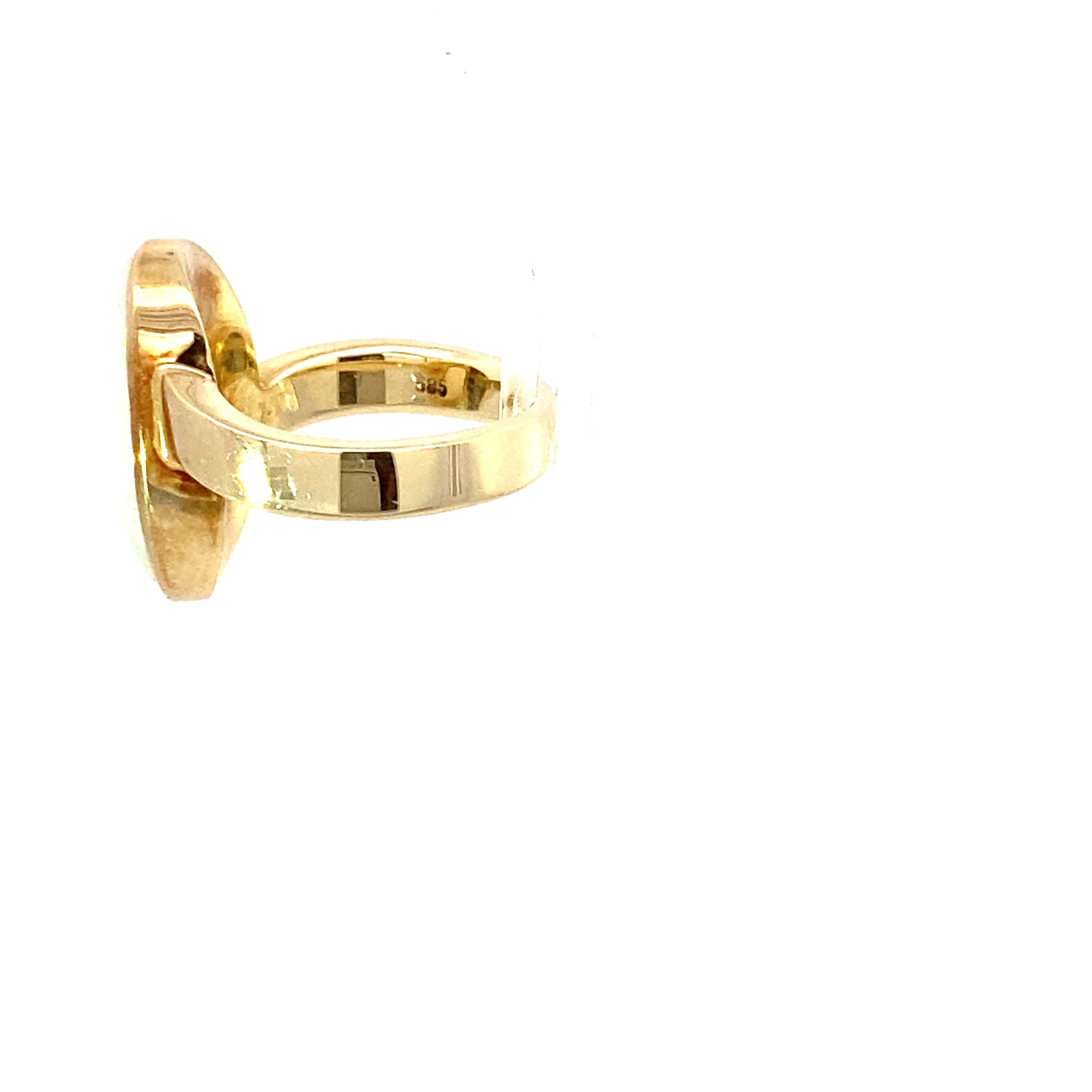 Ring Gelbgold 585/14 Karat mit Opal