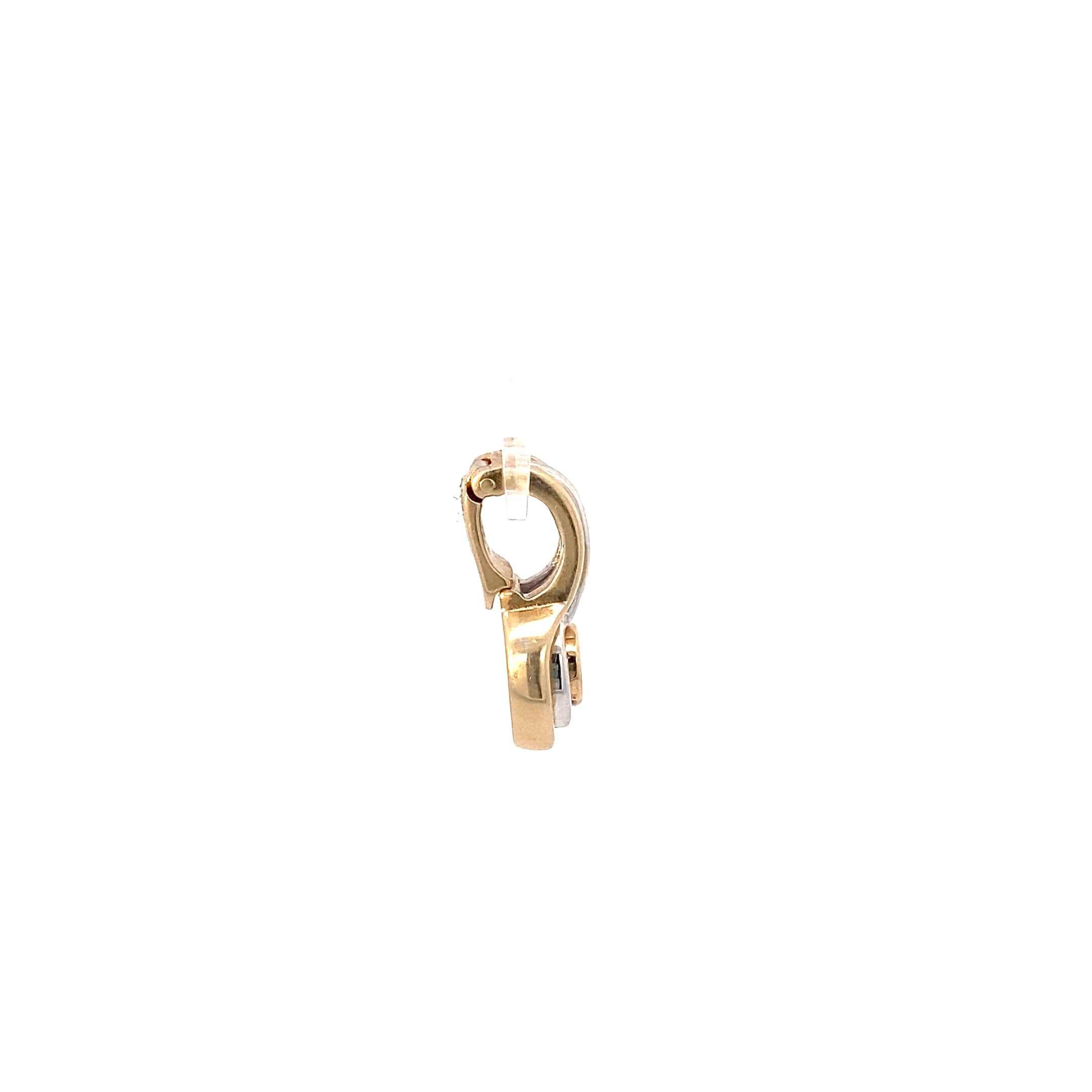 Kettenanhänger Gelbgold Weißgold 585 mit Brillant