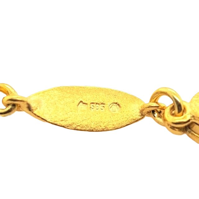 Armband Gelbgold 585/14kt ca.20cm lang Phantasiemuster