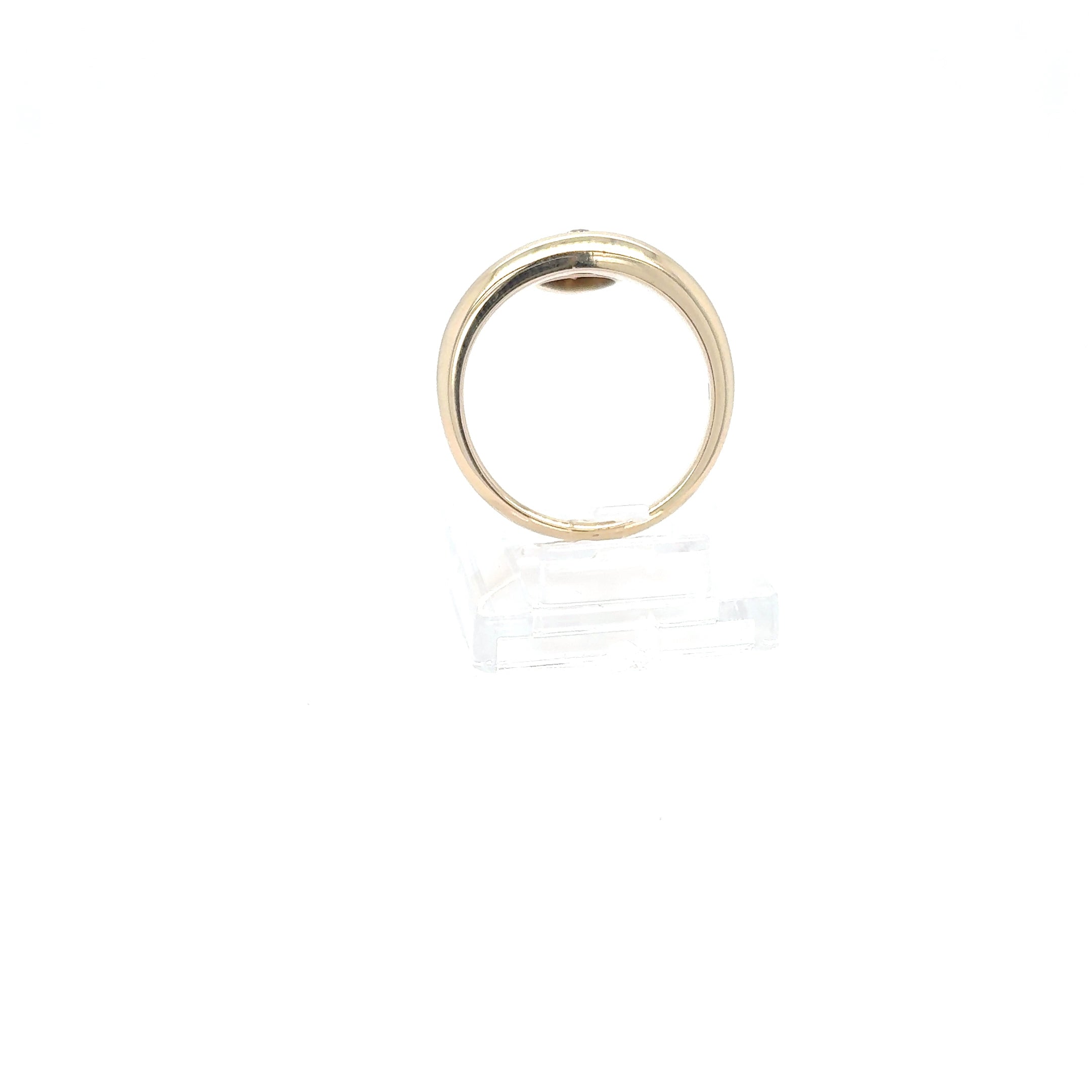 Ring Gelbgold Brillant 585/14kt Gr.56