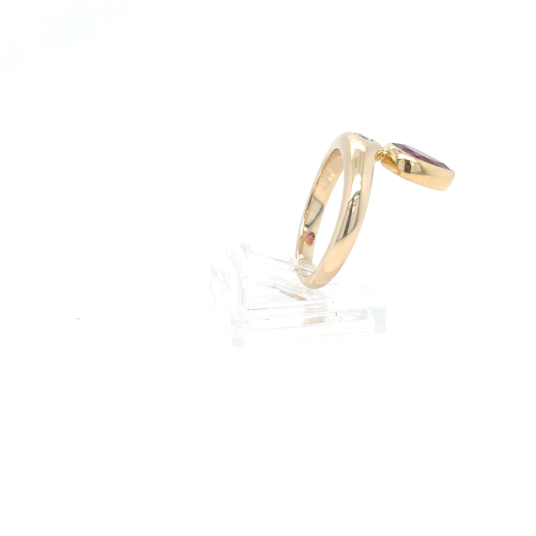 Ring Gelbgold Brillant 585/14kt Gr.56