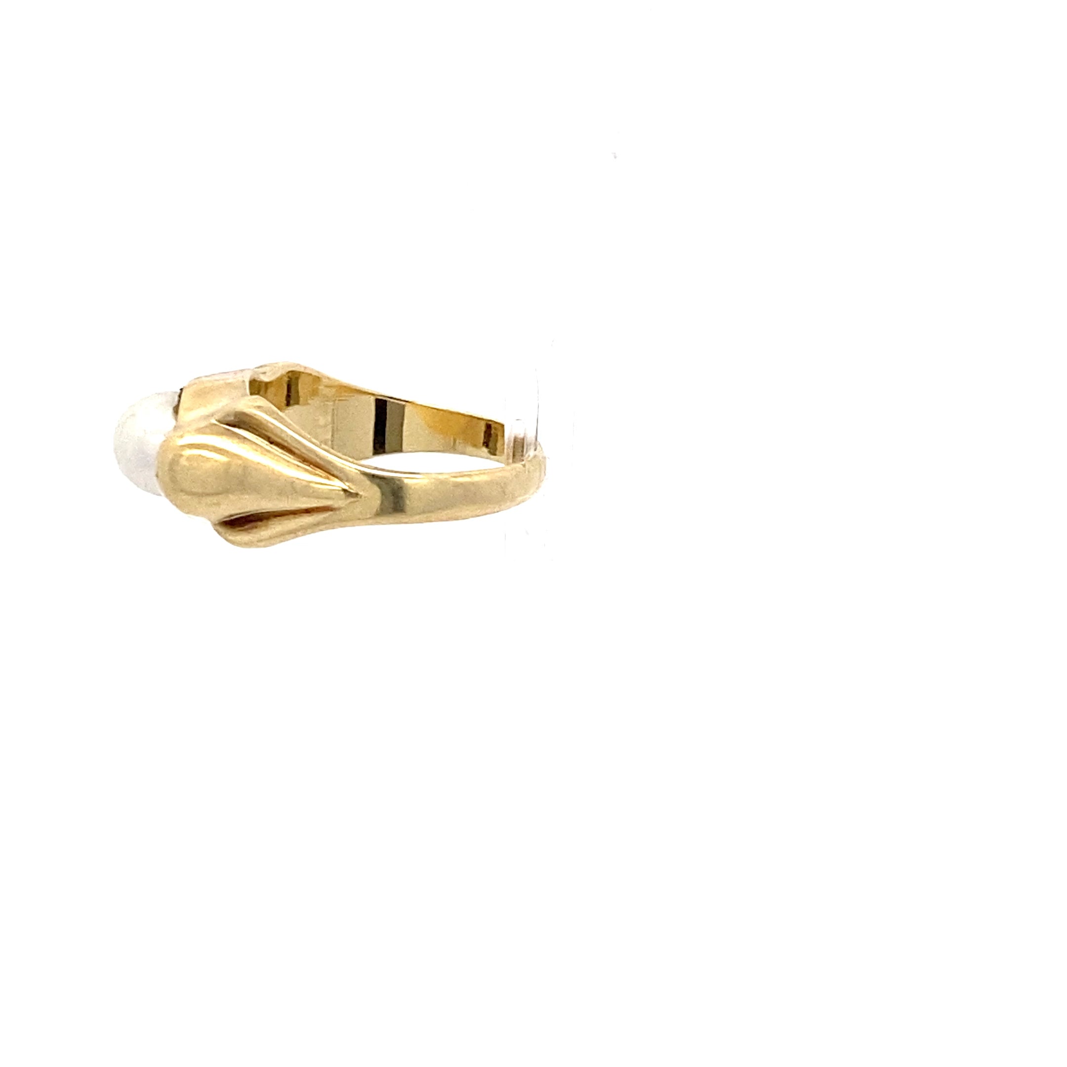 Damenring Gold 585 mit Perle