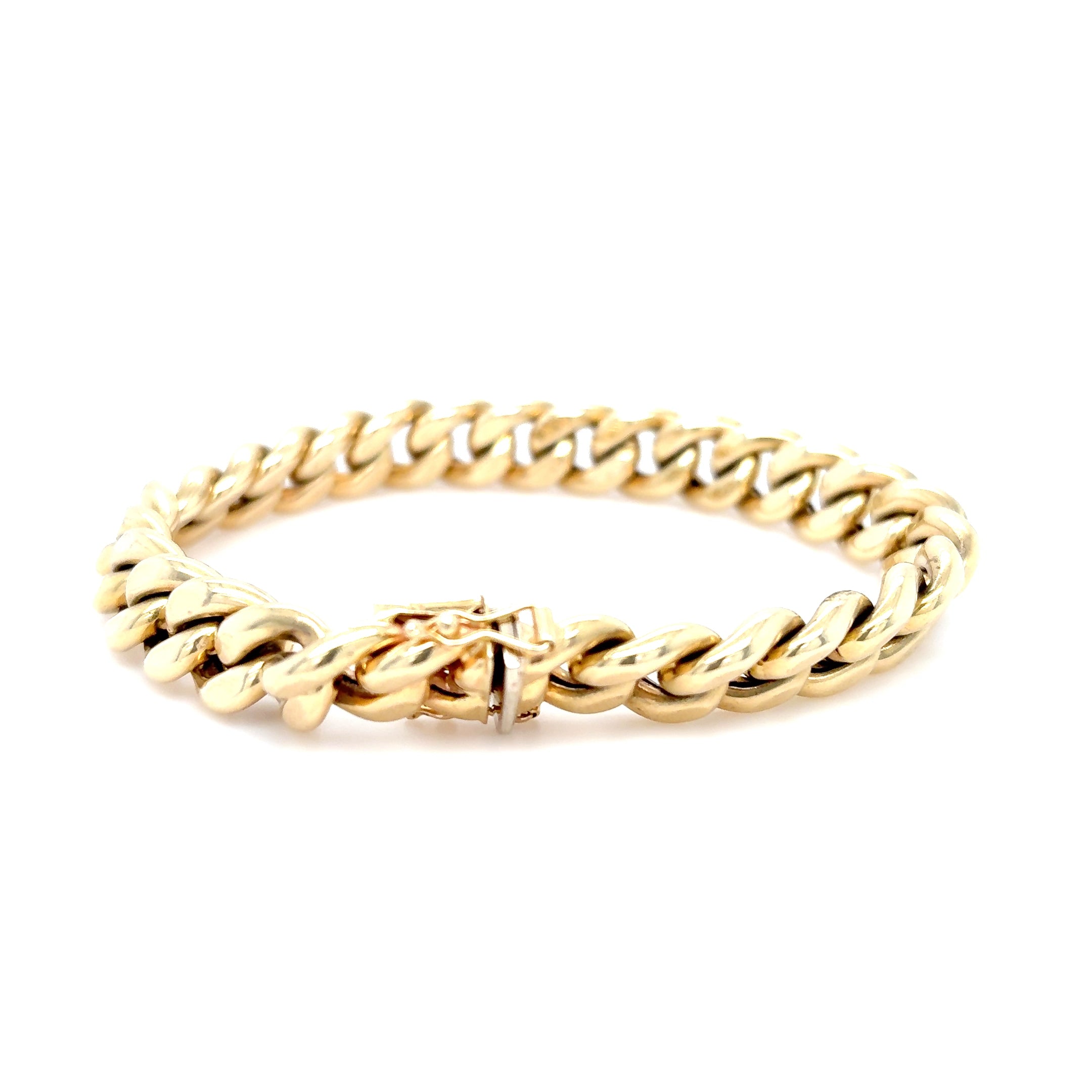 Panzerketten Armband Gelbgold 585/14kt