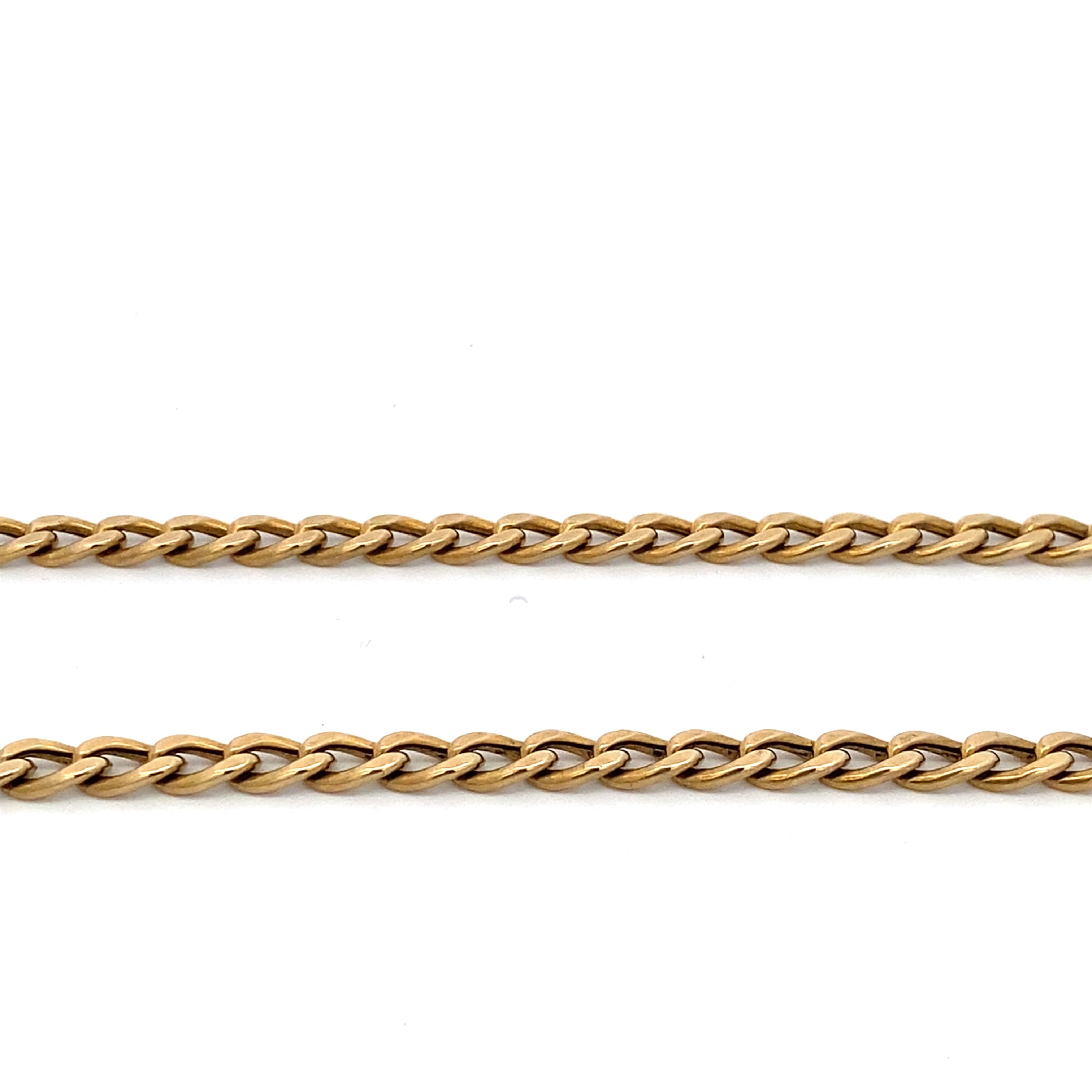 Panzerkette Gelbgold 333/8k 50cm