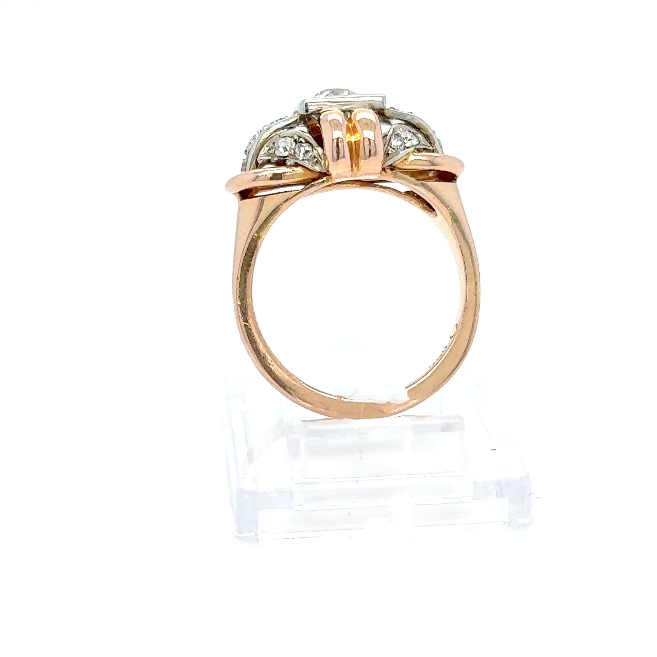 Diamantring ca. 0,60 ct Rosegold 750/18kt