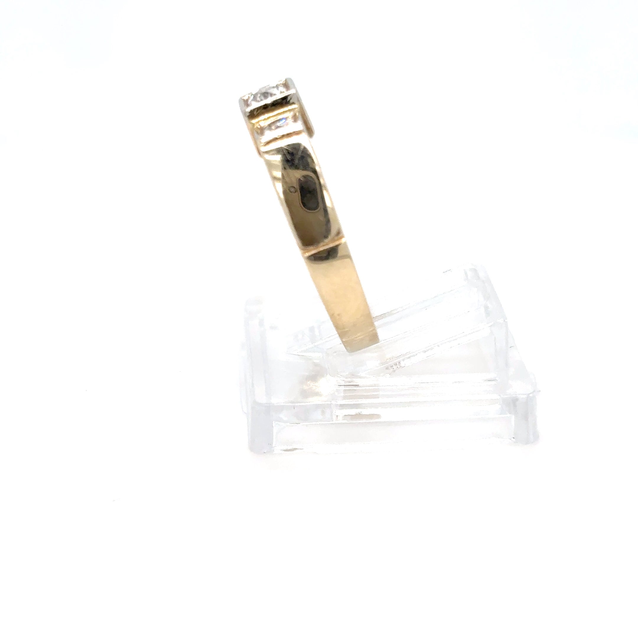 Diamantring ca. 0,29 ct Gold 585/14kt