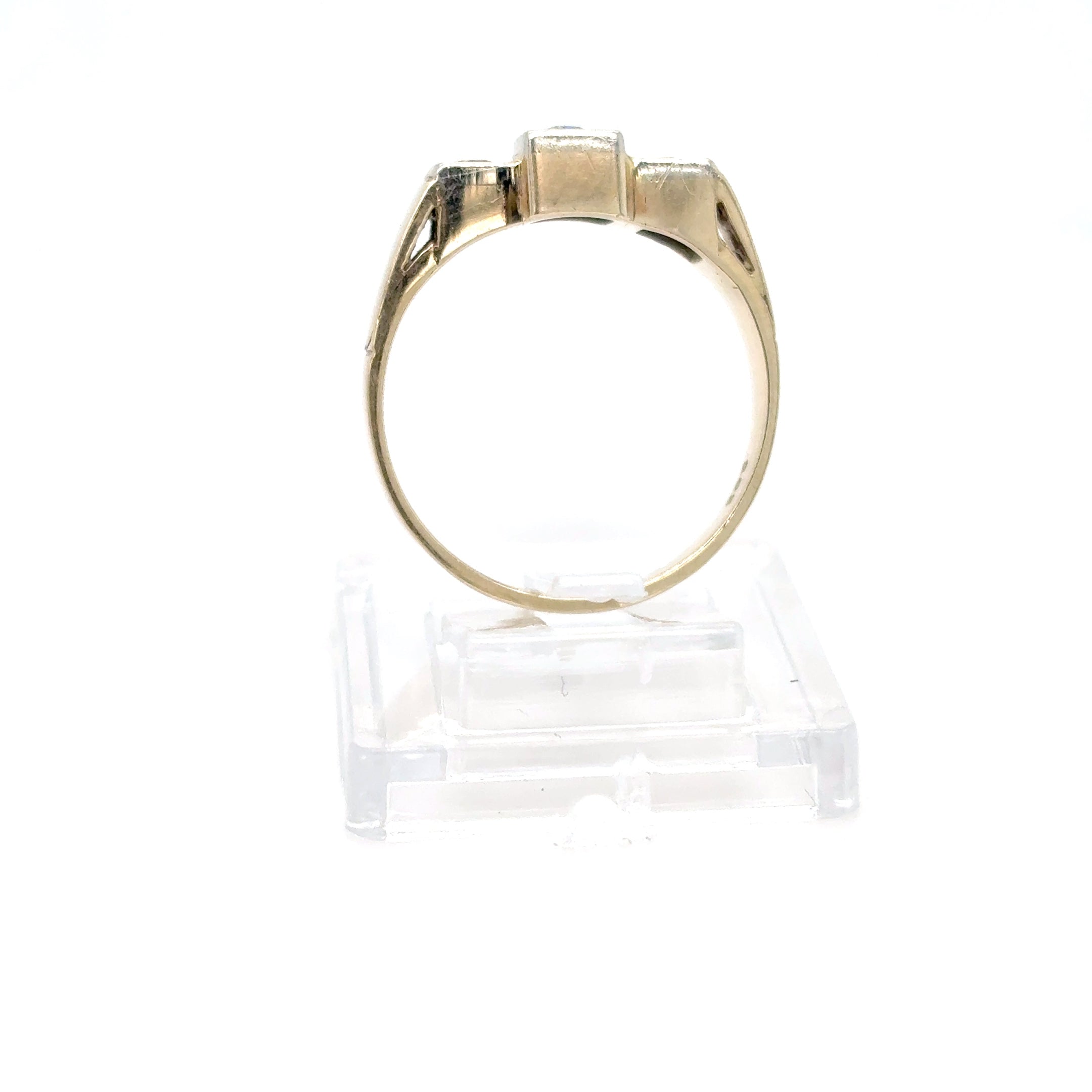 Diamantring ca. 0,29 ct Gold 585/14kt