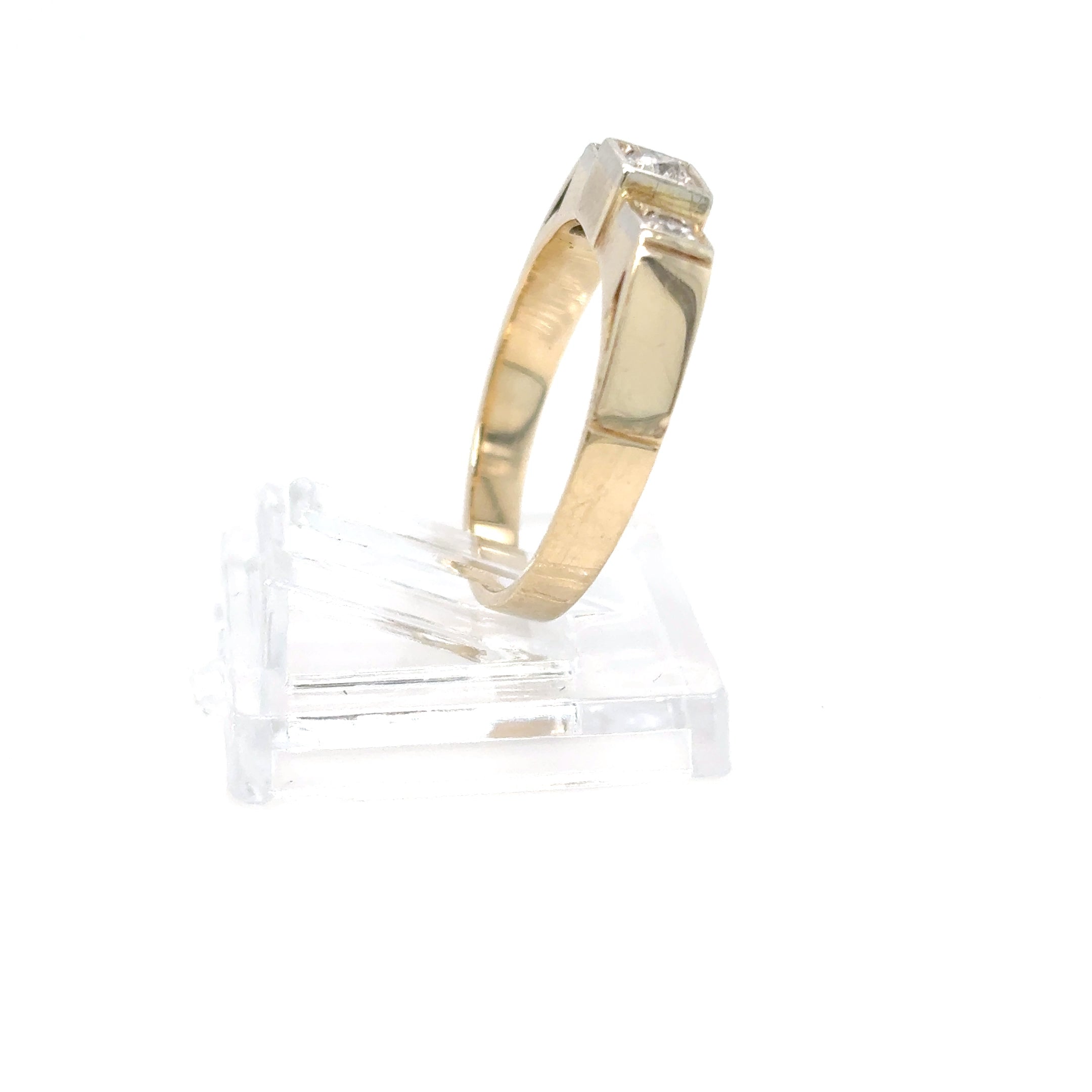 Diamantring ca. 0,29 ct Gold 585/14kt