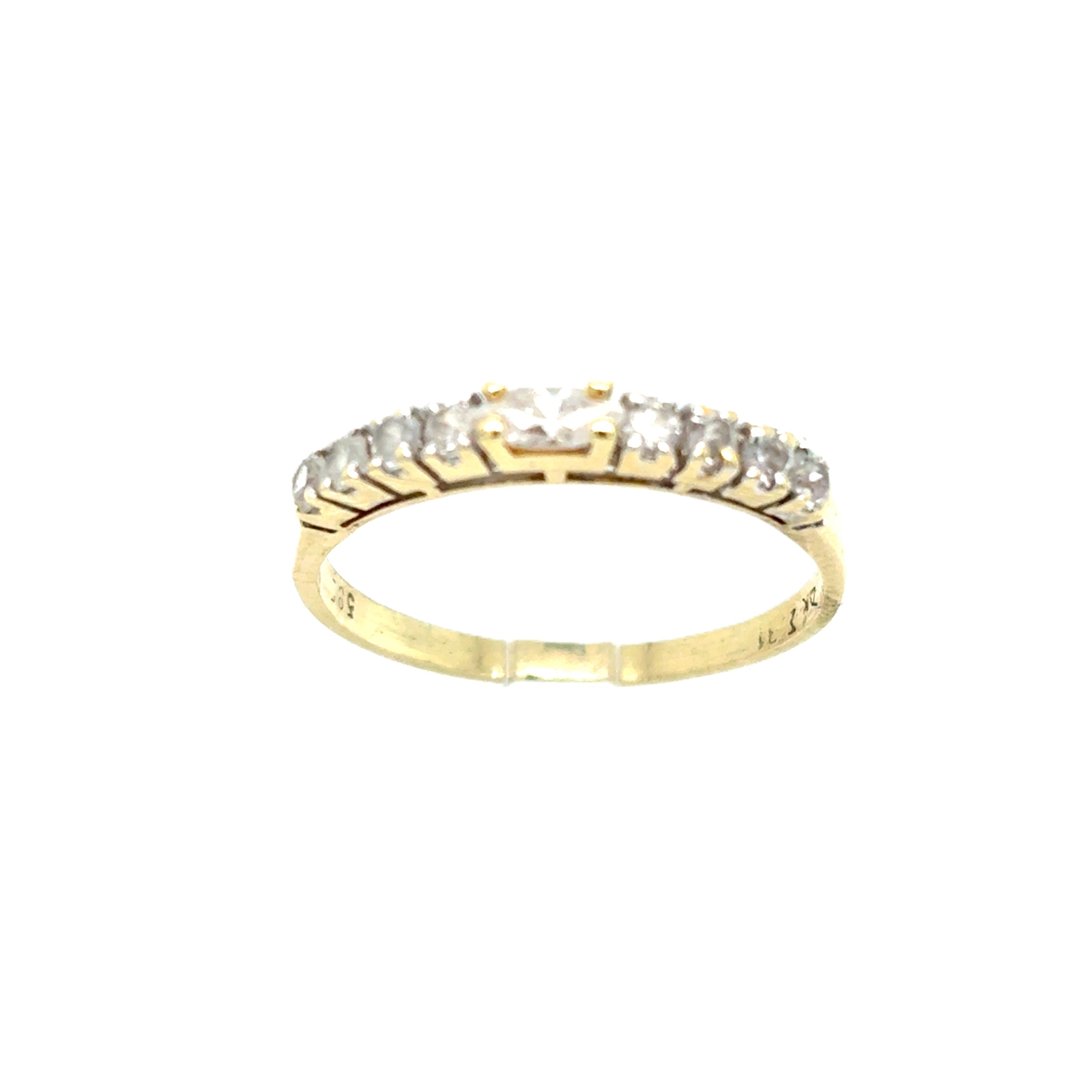 Ring Gelbgold 585/14kt Gr.53