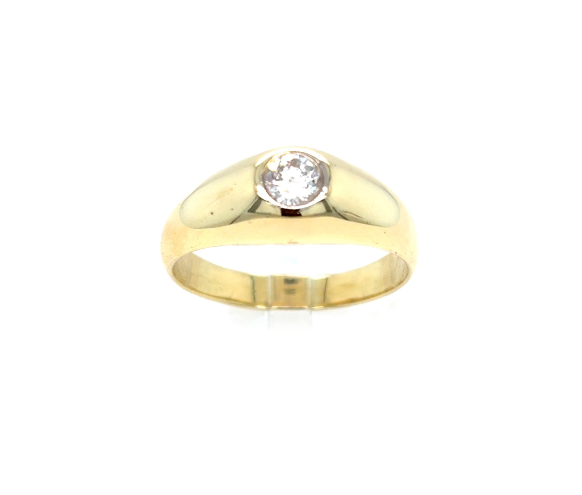 Brillantring Gelbgold 585 14kt Gr.63/64