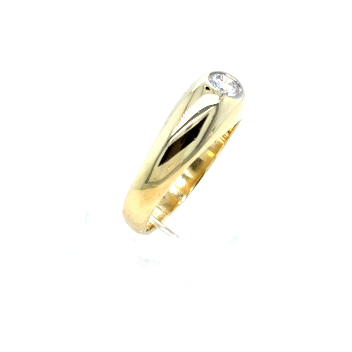 Brillantring Gelbgold 585 14kt Gr.63/64