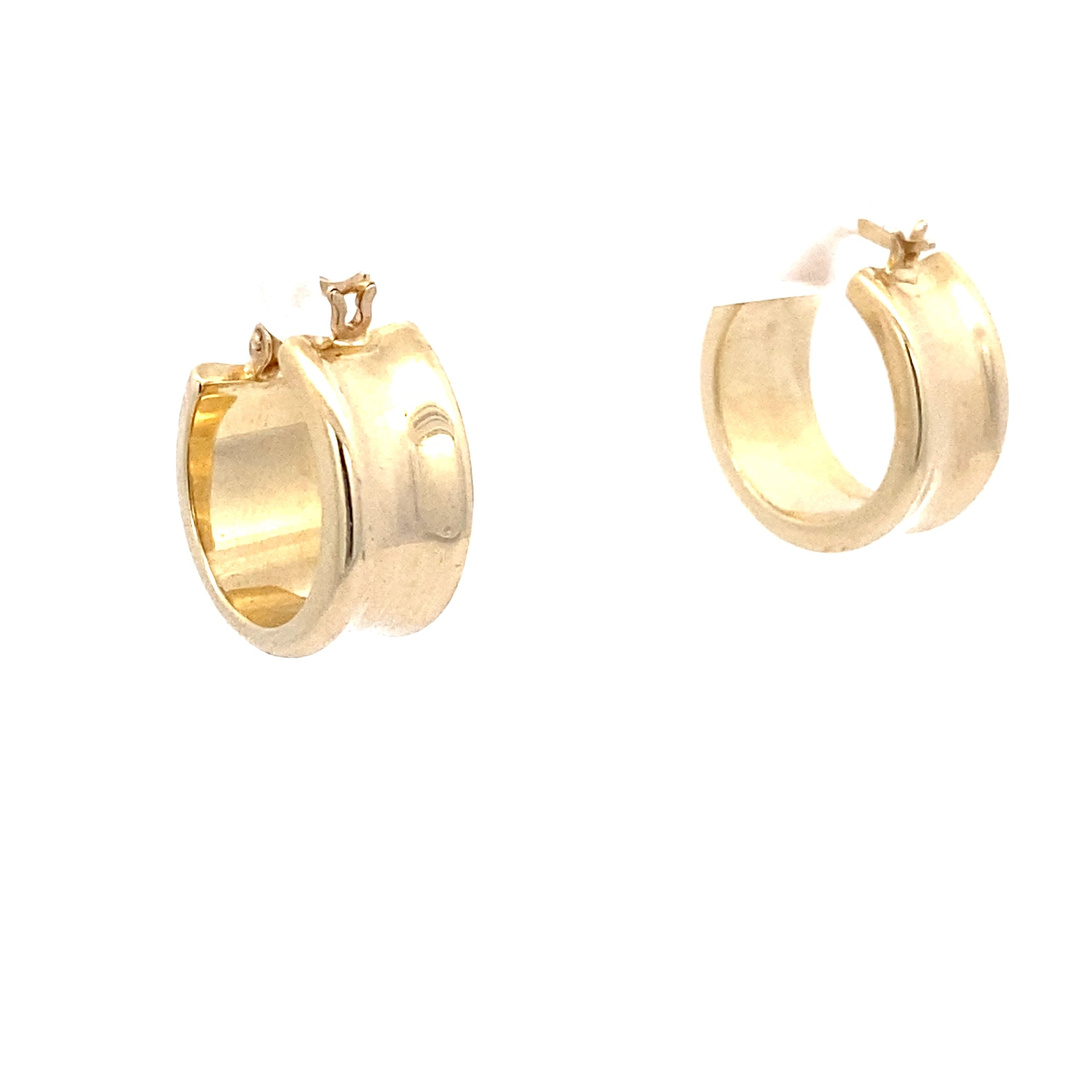Gold Ohrringe 585/14kt Creolen Goldcreolen Goldschmuck Edel