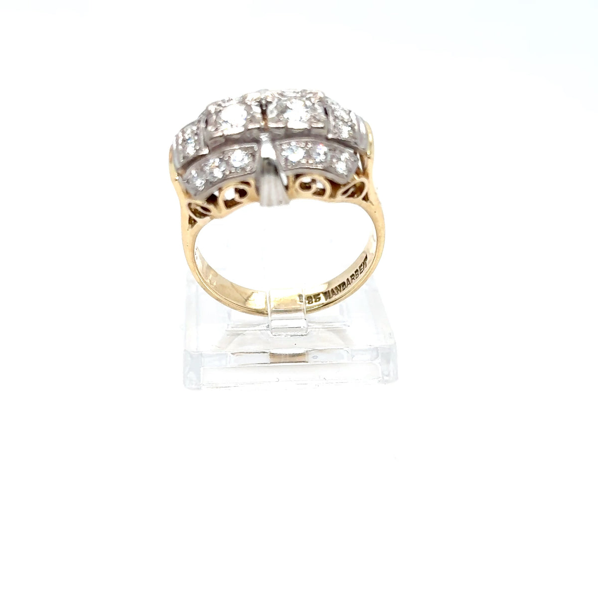 Brillantring 585/14kt Gr.56