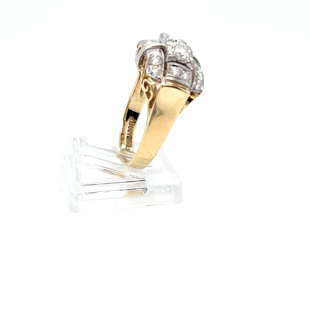 Brillantring 585/14kt Gr.56