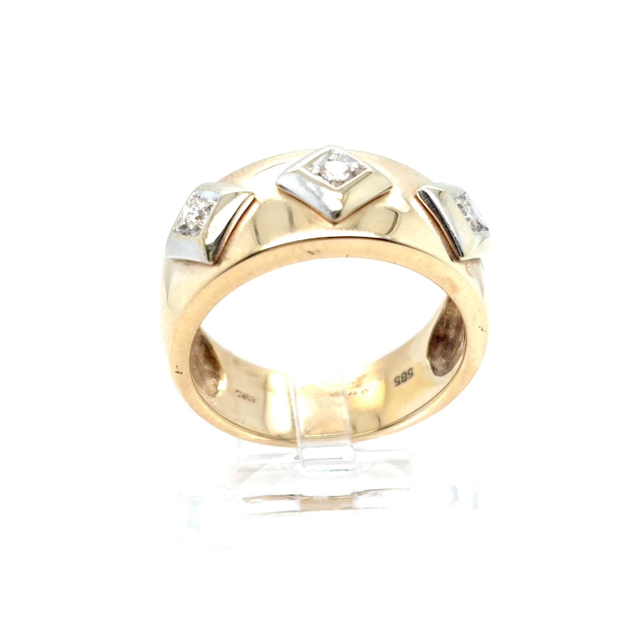 Brillantring 585/14kt Gr.58