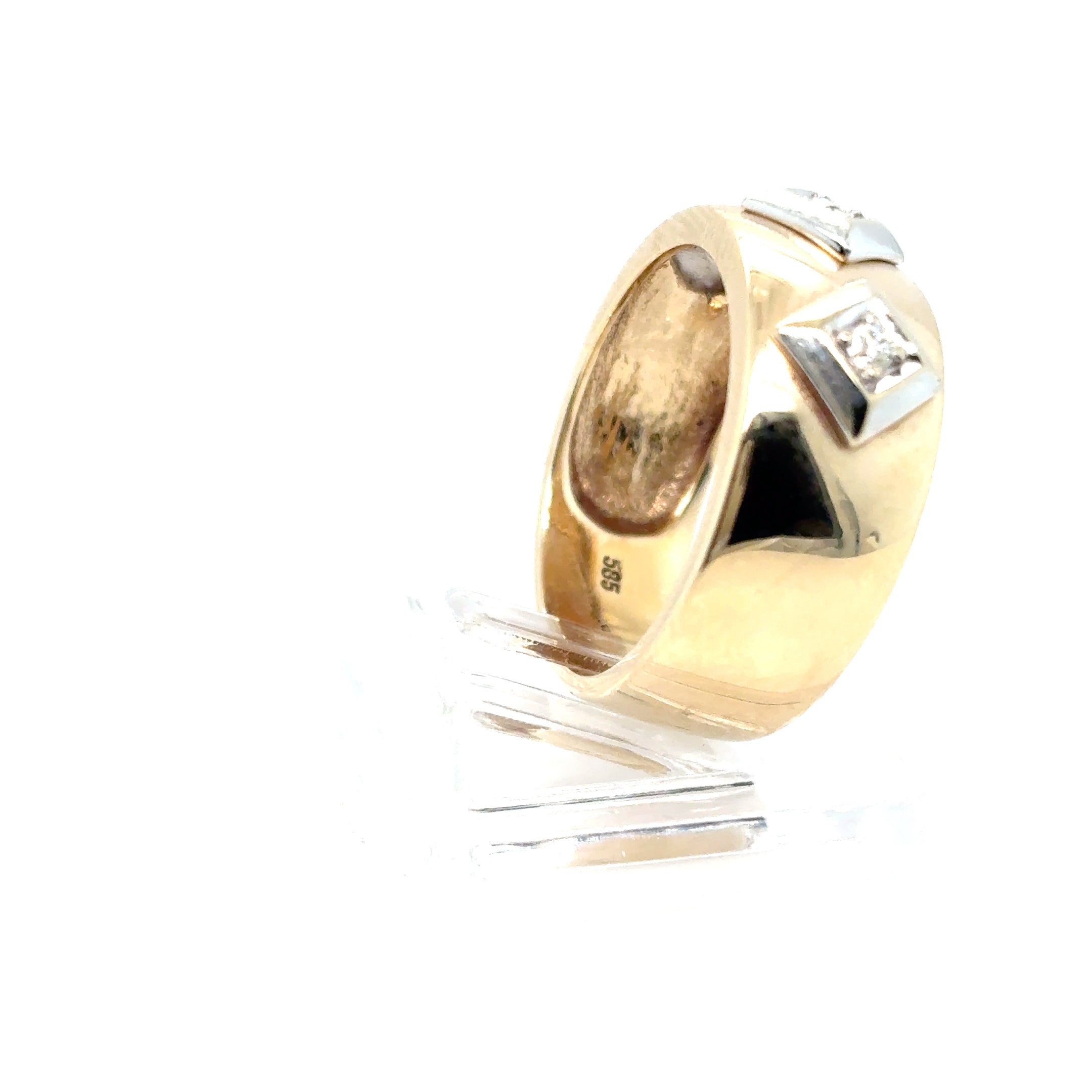 Brillantring 585/14kt Gr.58