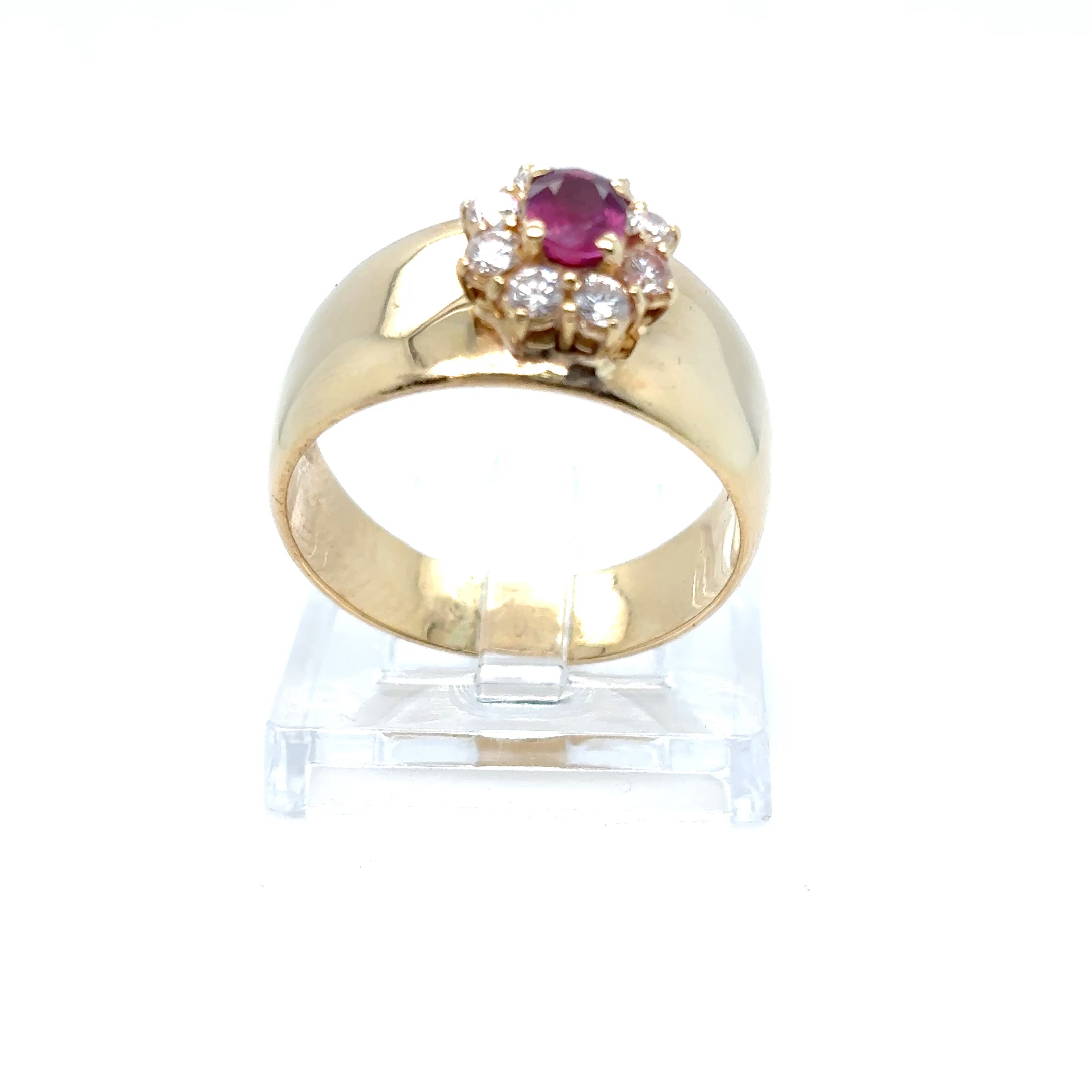 Brillantring 750/18kt Gr.57
