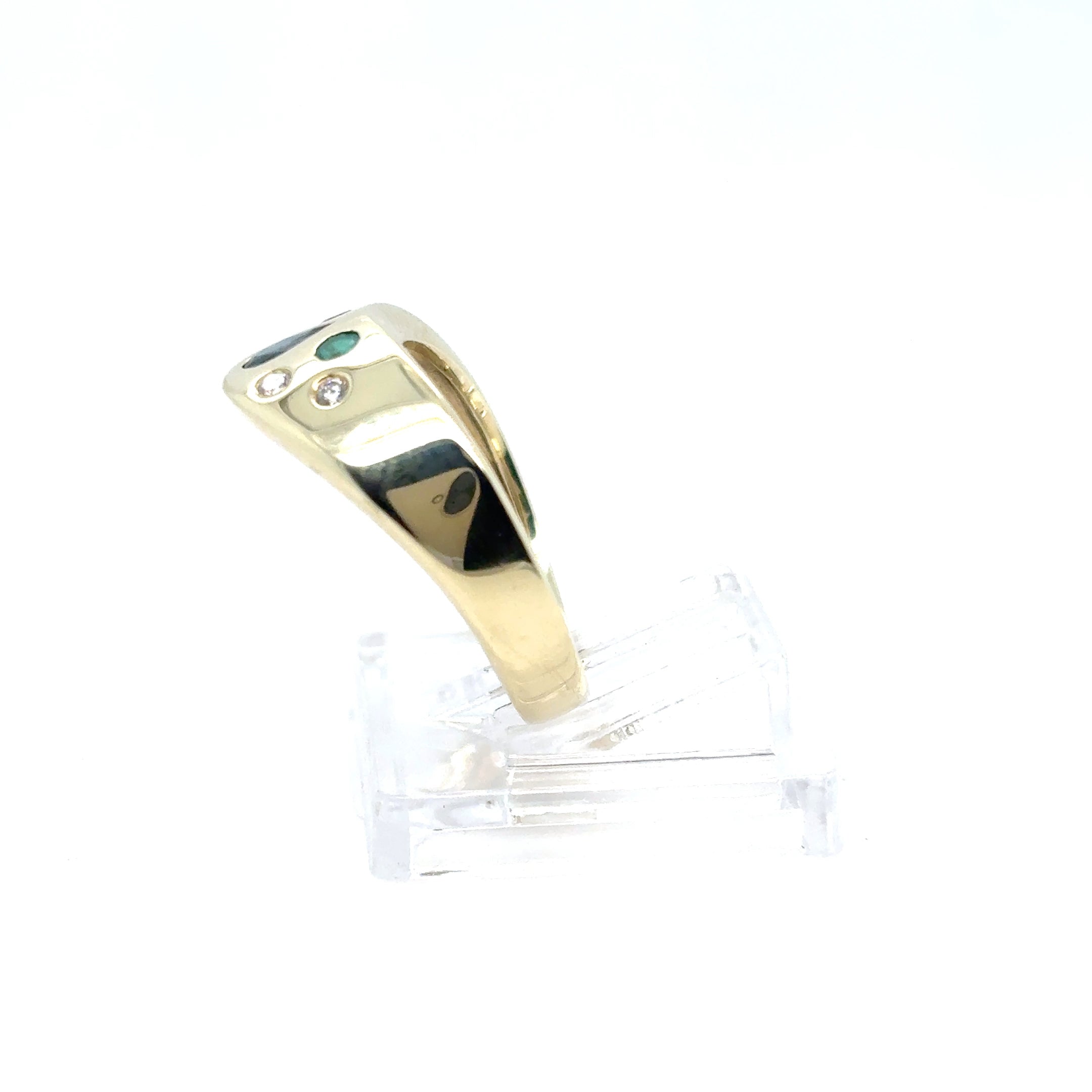 Brillantring Gelbgold 585/14kt