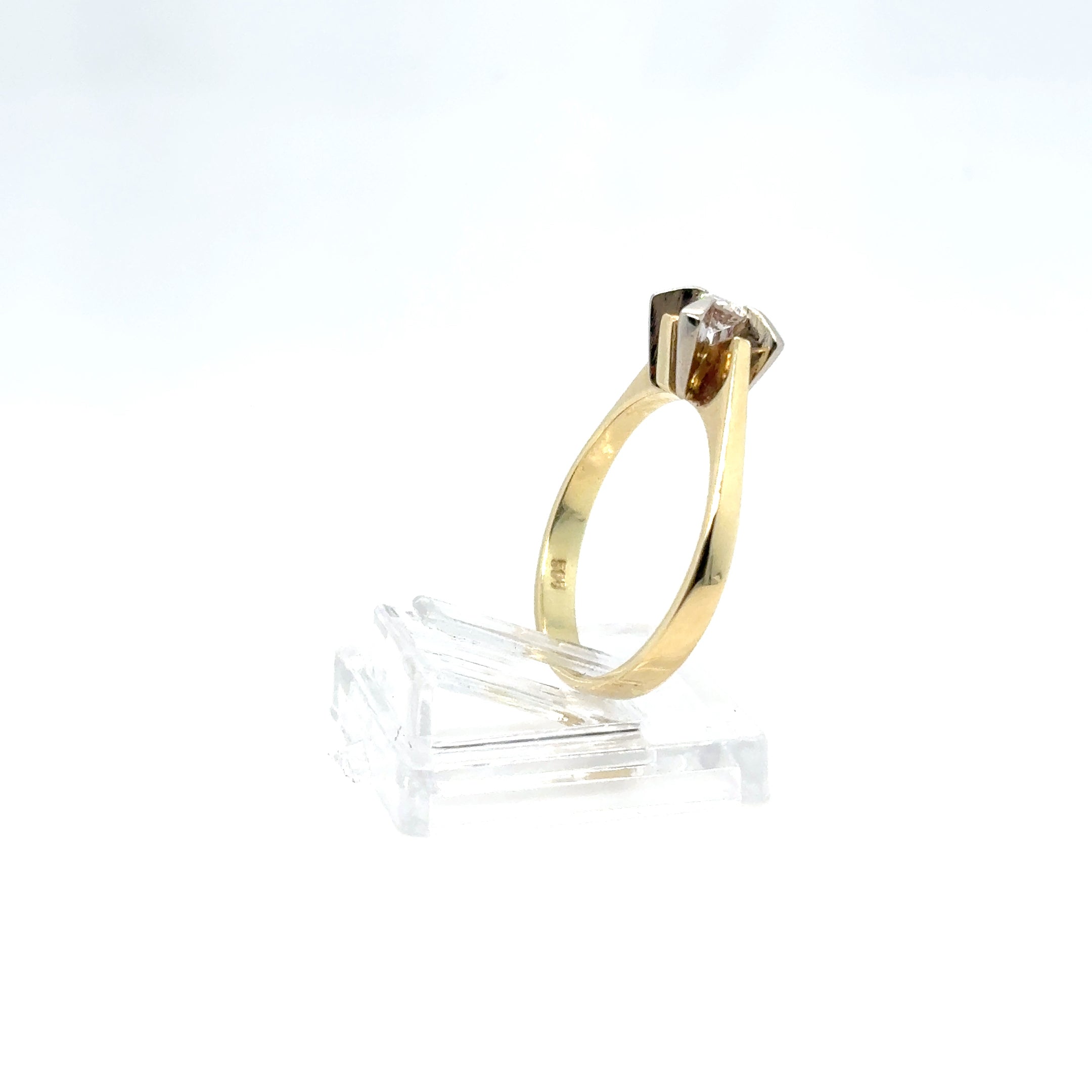 Goldring 585 14kt Gr 55 mit Brillant 208951