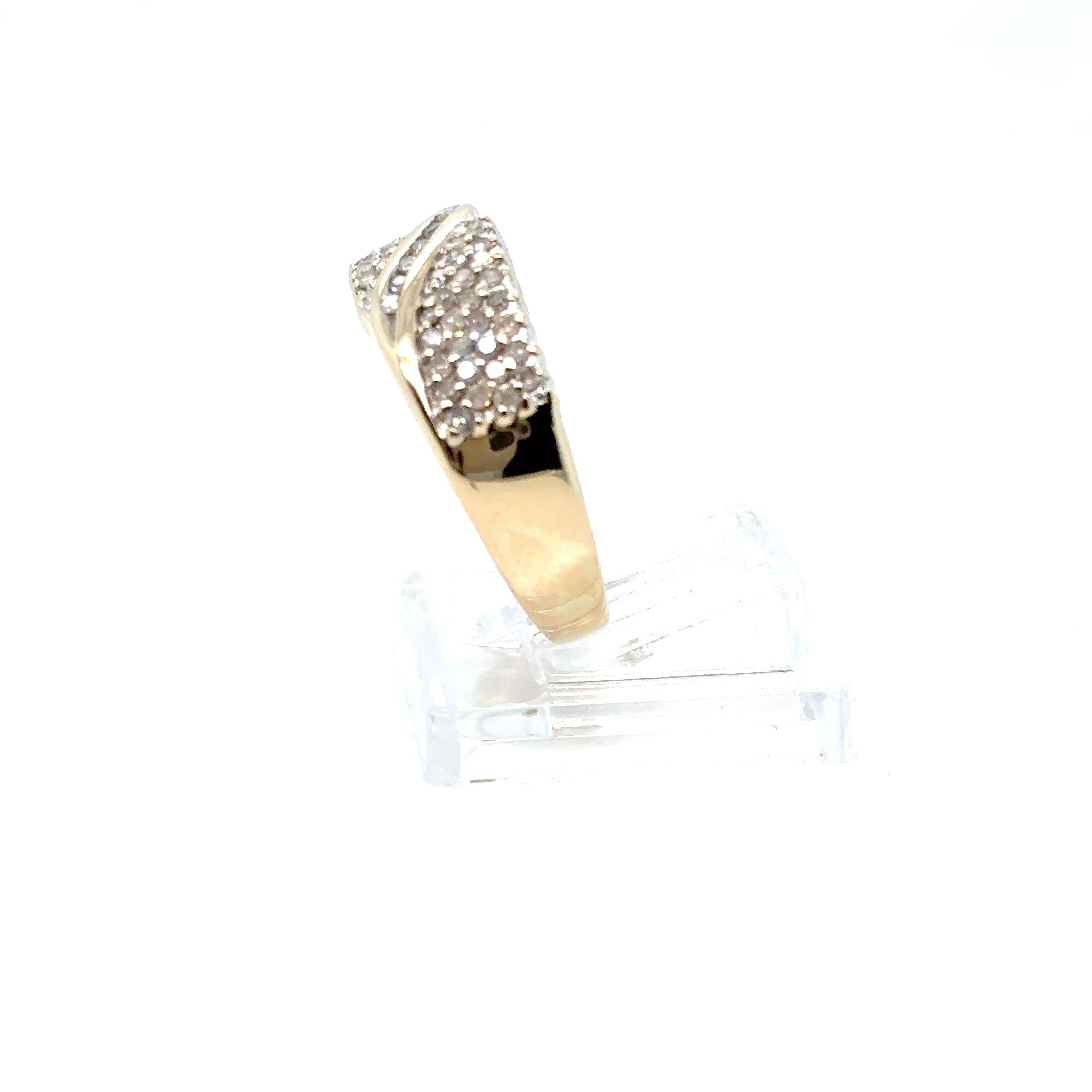Diamant Ring 585 Gelbgold 14kt Gr.59
