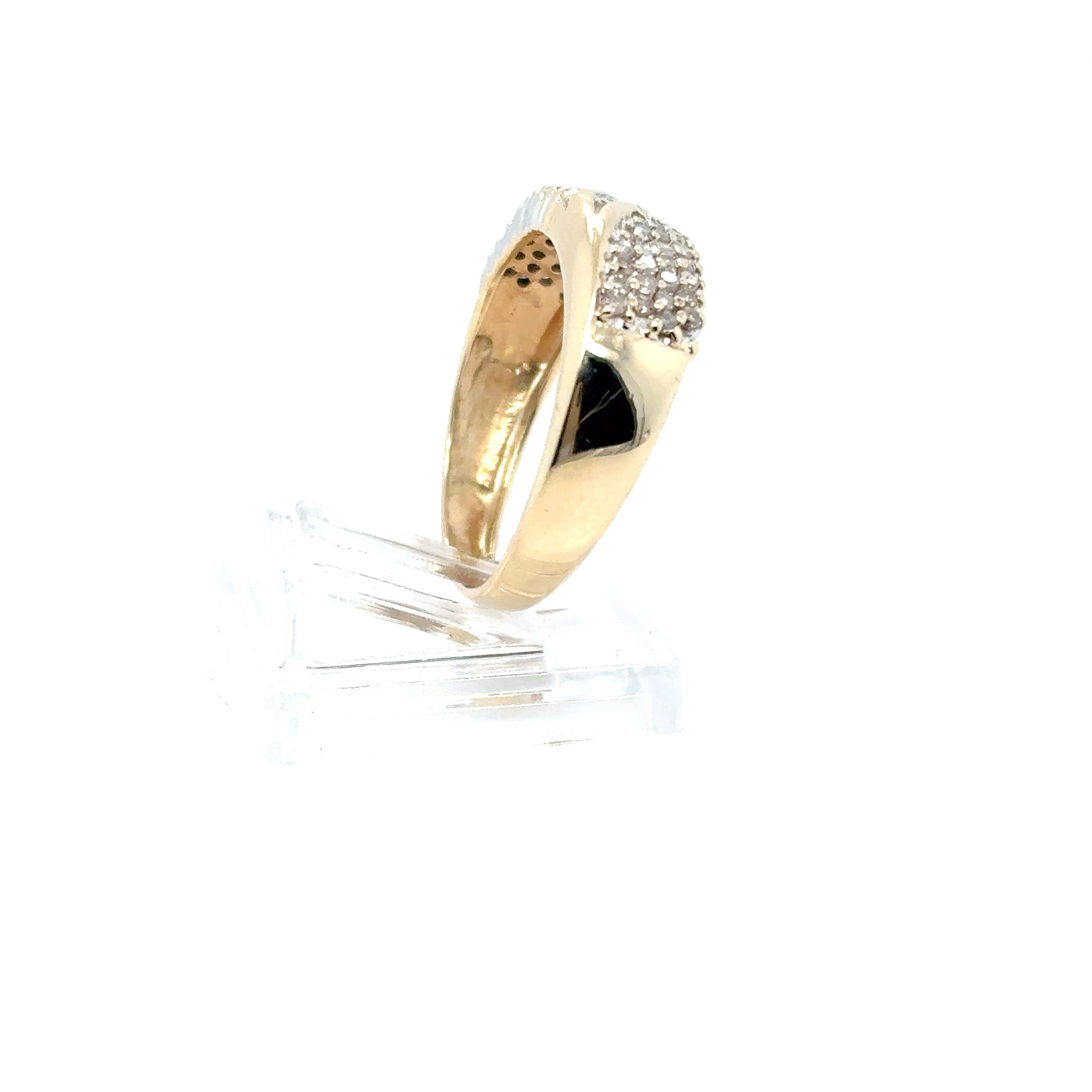 Diamant Ring 585 Gelbgold 14kt Gr.59