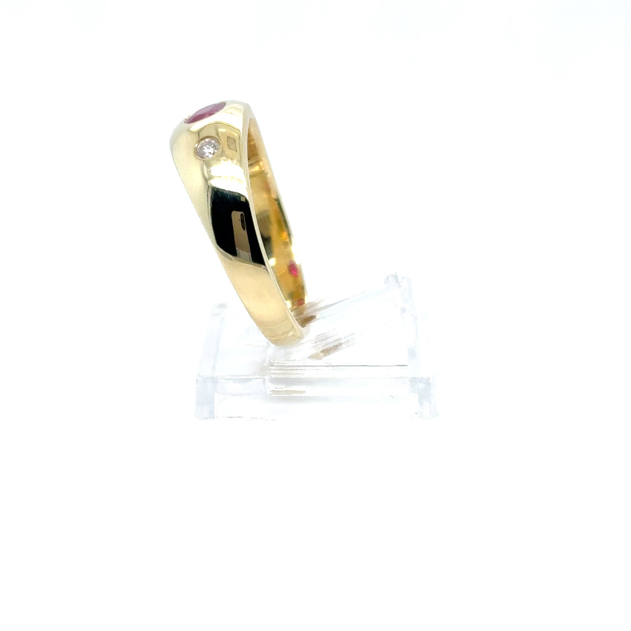 Diamantringring Gold 585/14kt