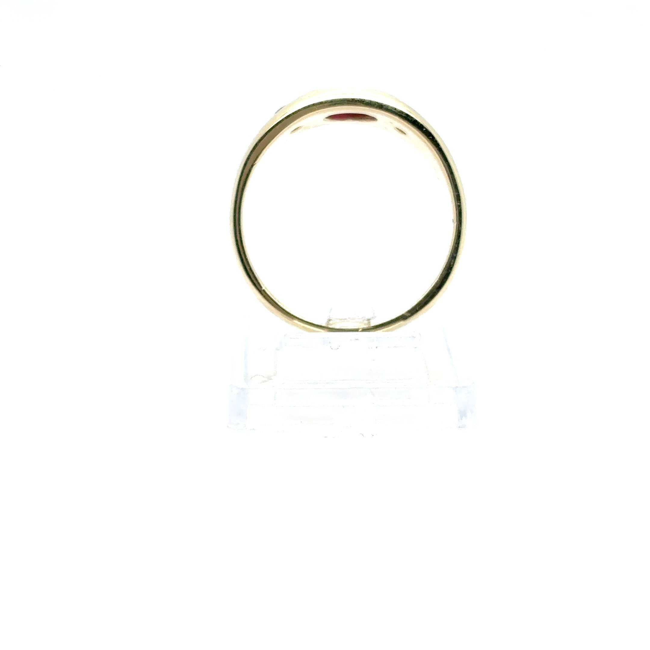 Diamantringring Gold 585/14kt