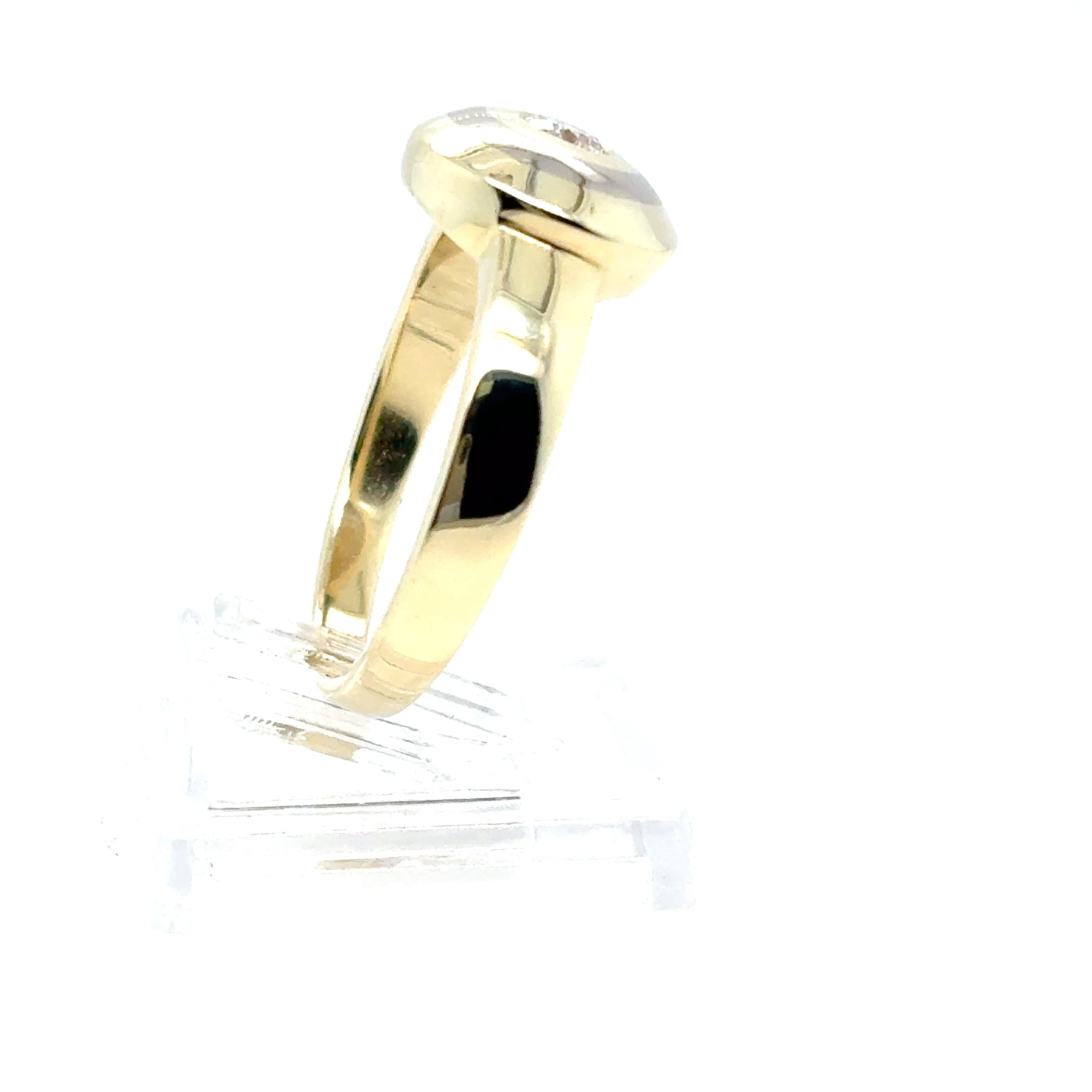 Brillantring Gelbgold 585/14 kt