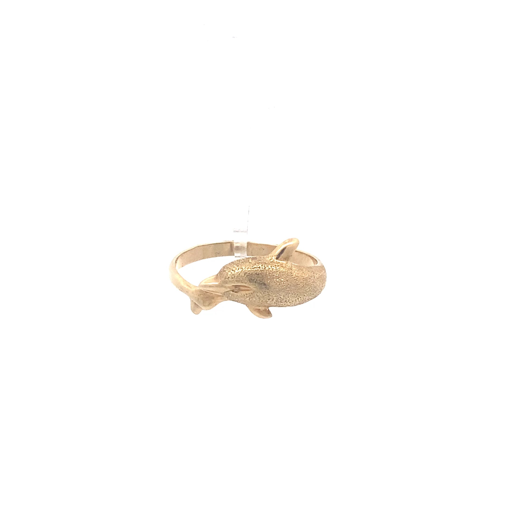 Damenring Delfin Gelbgold 585