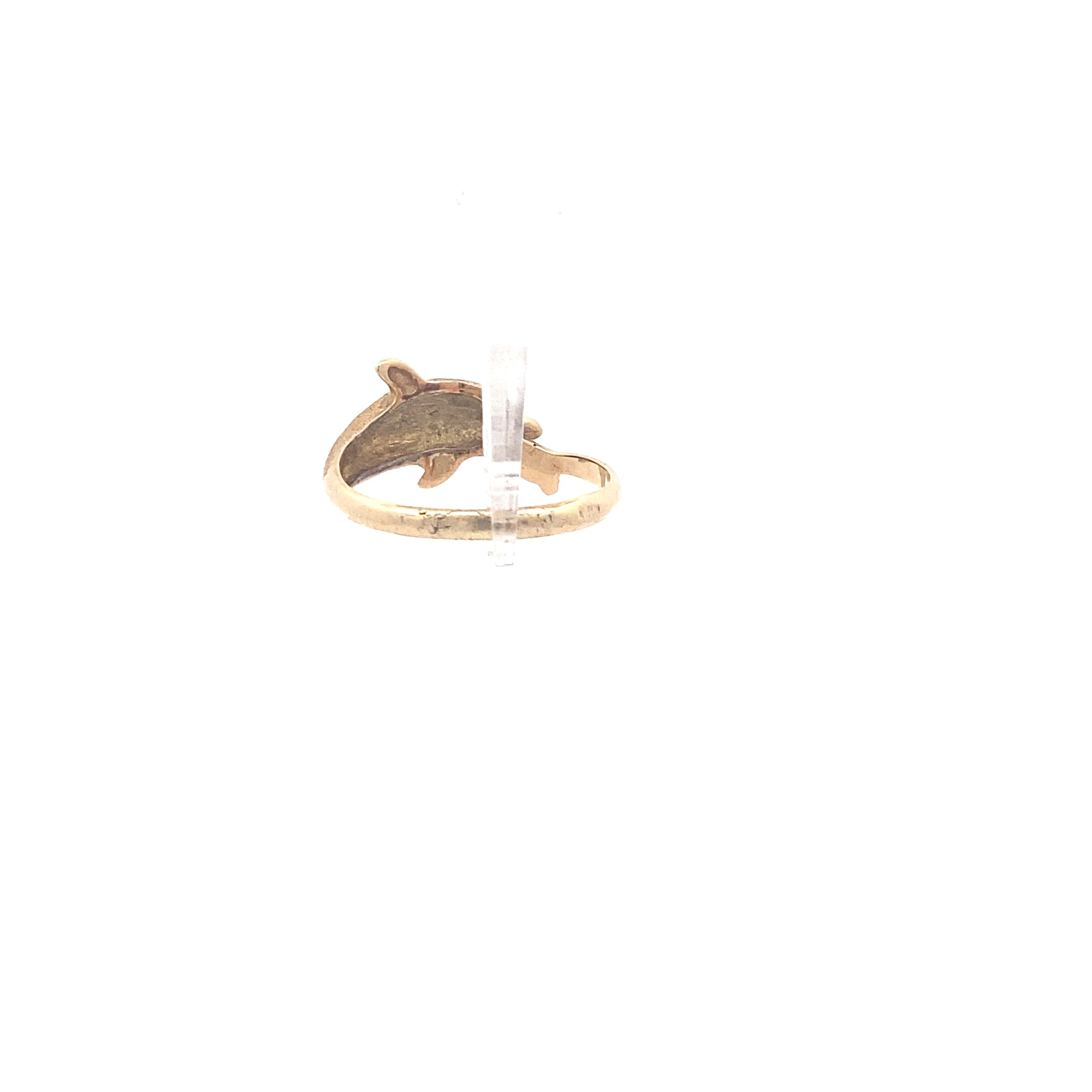 Damenring Delfin Gelbgold 585