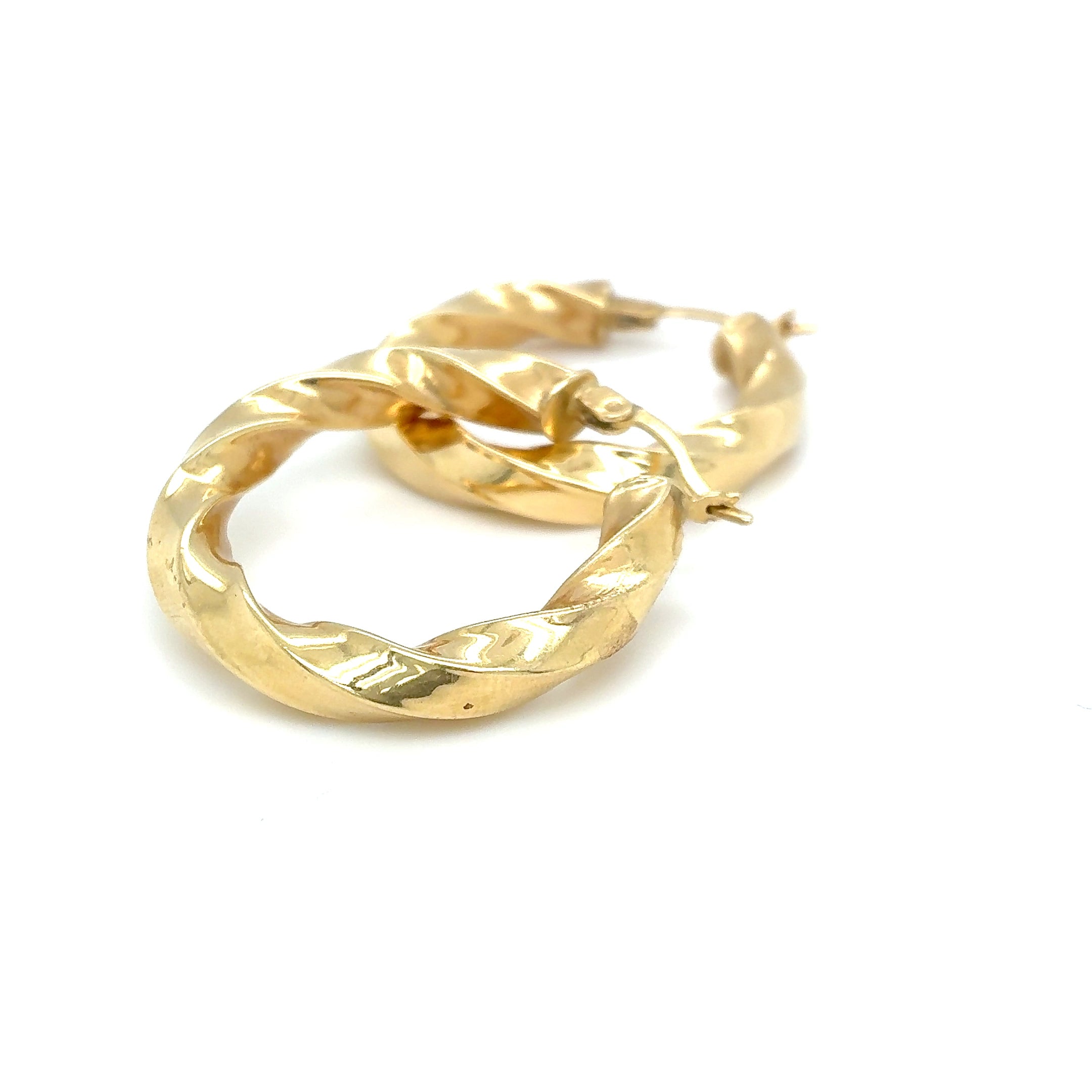 Ohrringe Creolen Gold 585/14 KT
