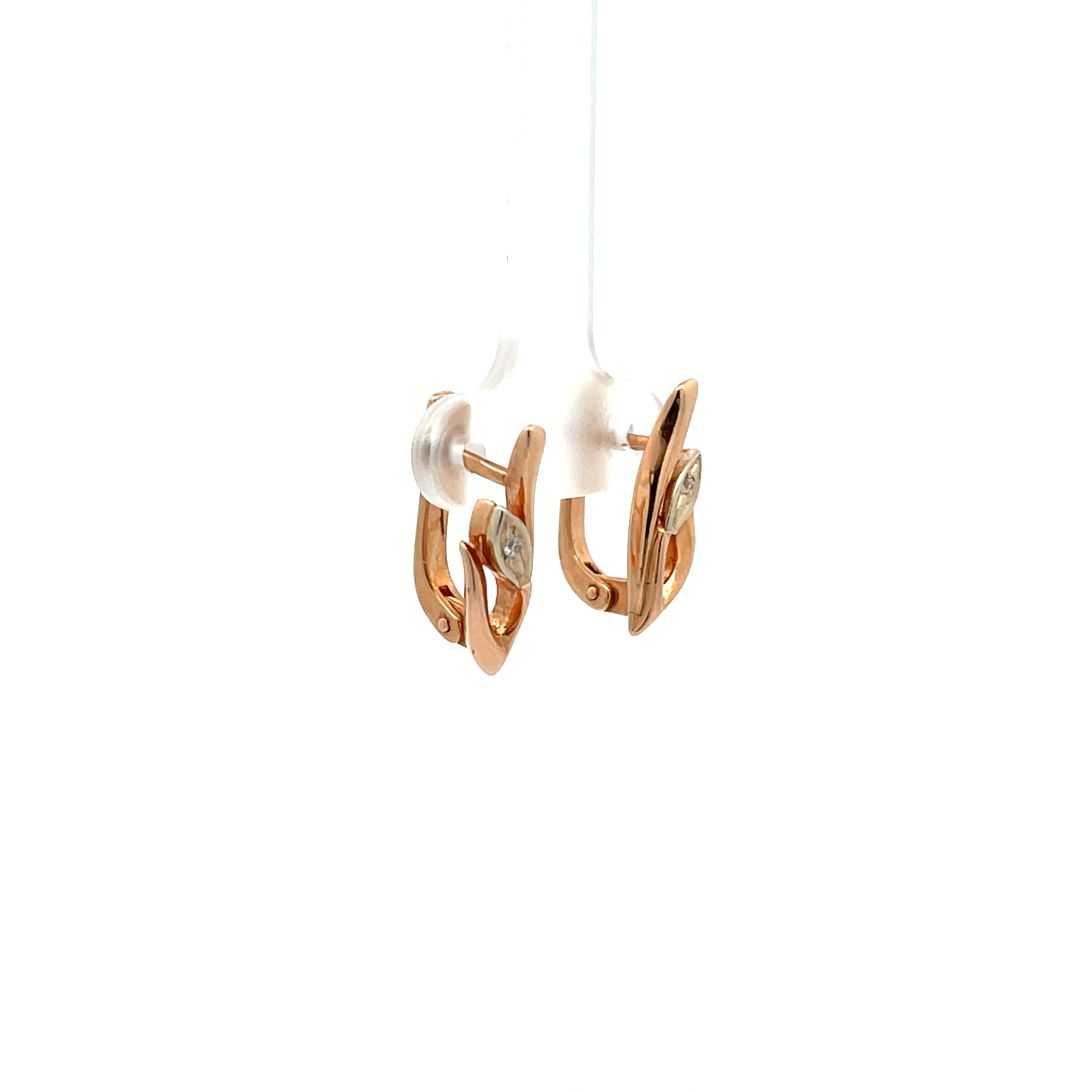 Ohrringe Rotgold 585/14kt