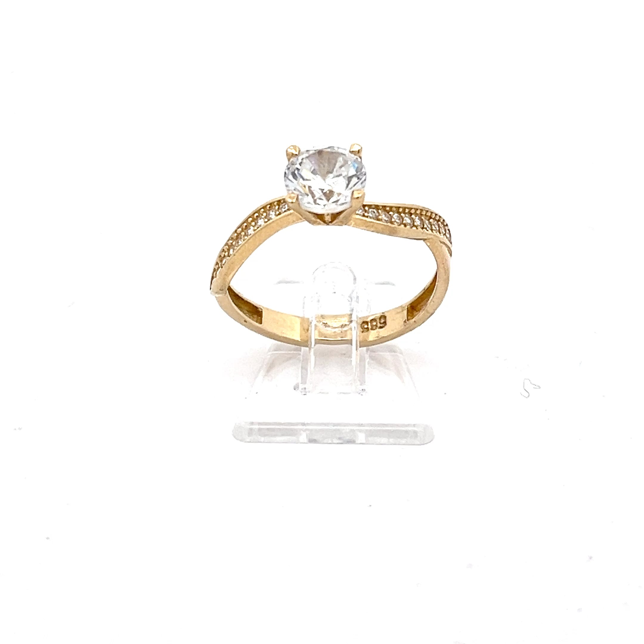 Ring Gelbgold 585/14kt Gr. 56