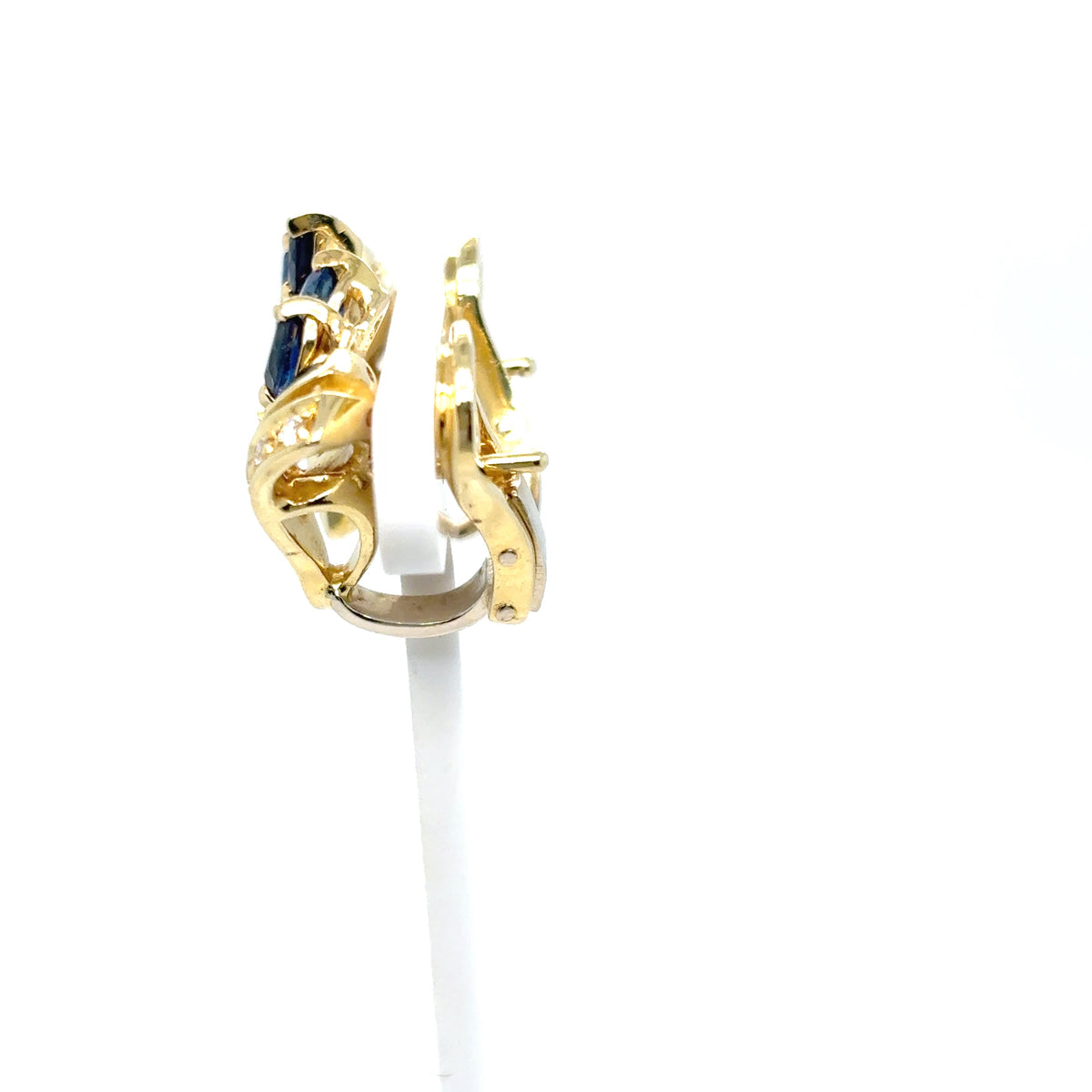 Diamant Ohrringe Gelbgold 750 / 18kt