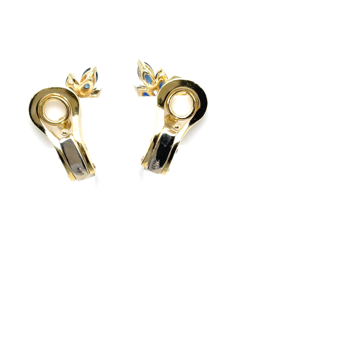 Diamant Ohrringe Gelbgold 750 / 18kt