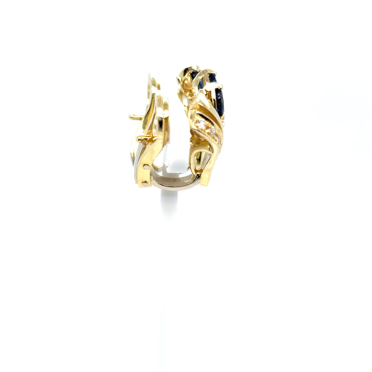 Diamant Ohrringe Gelbgold 750 / 18kt