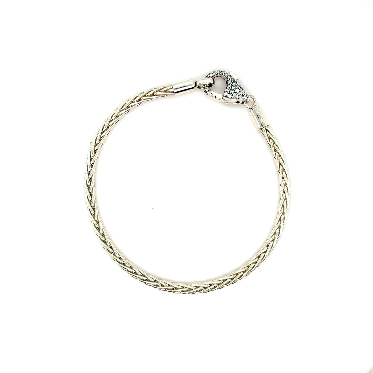 Armband 925 Silber Schmuckstein ca.17,5cm