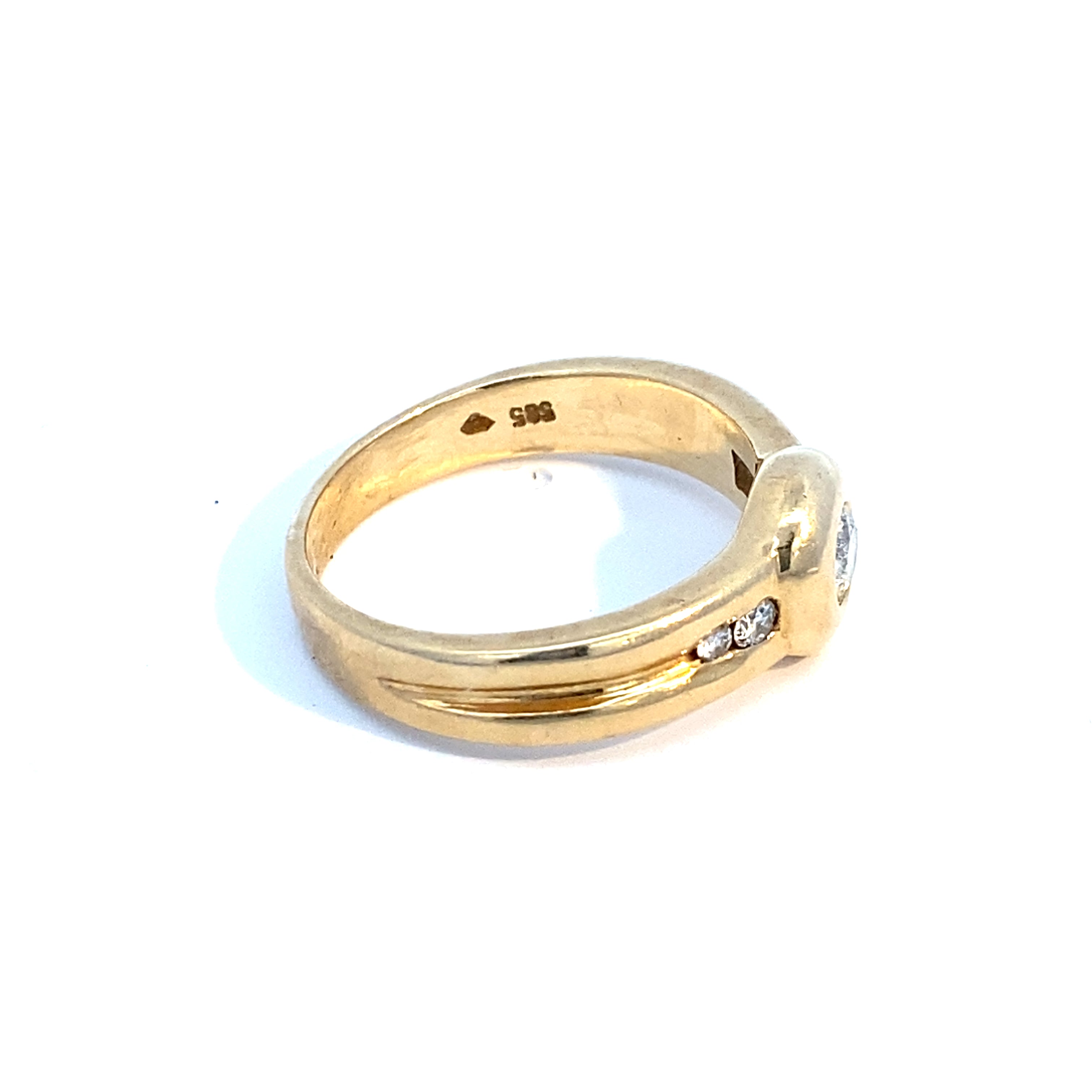 Brillantenring Gelbgold 585