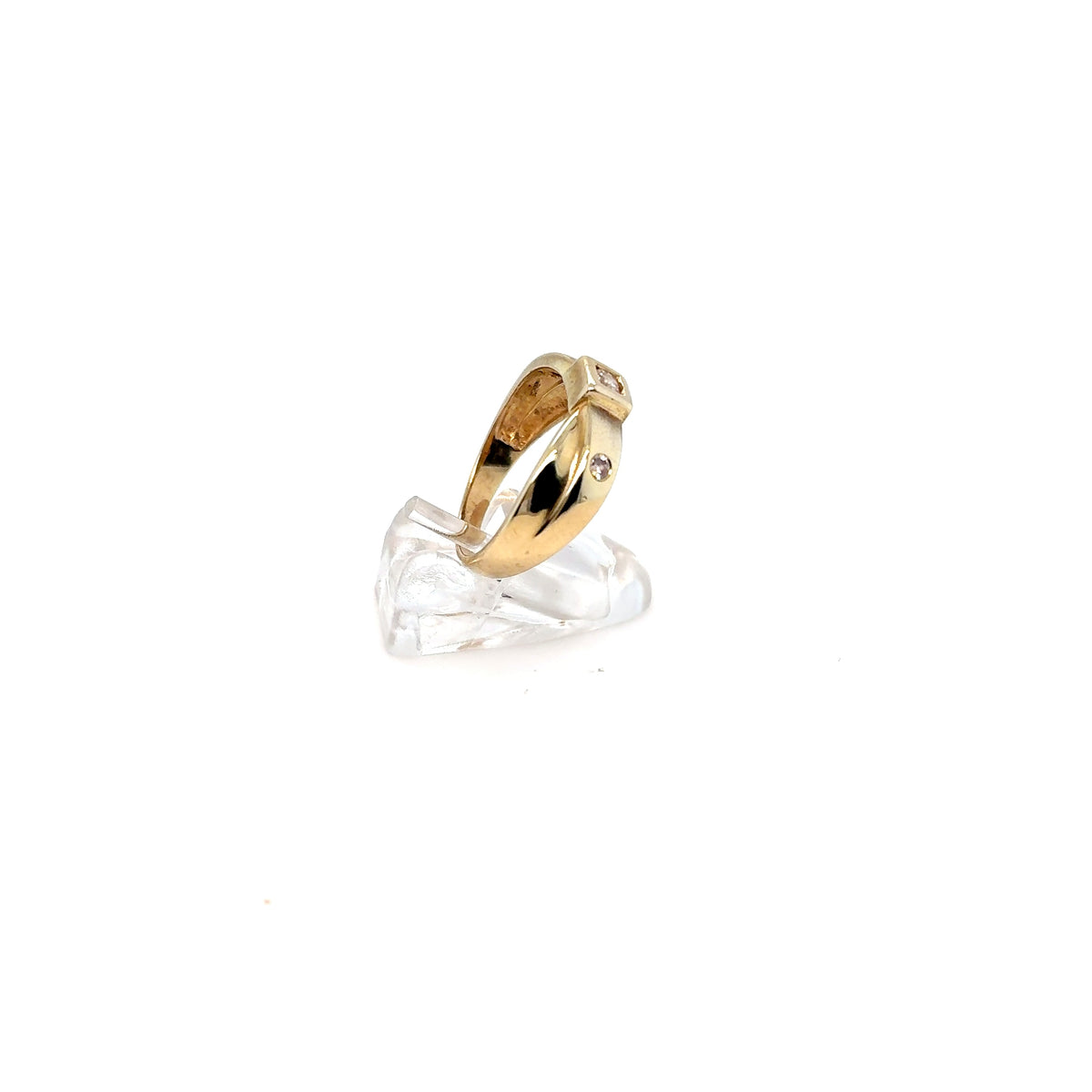Ring Gelbgold 333/8kt Schmuckstein